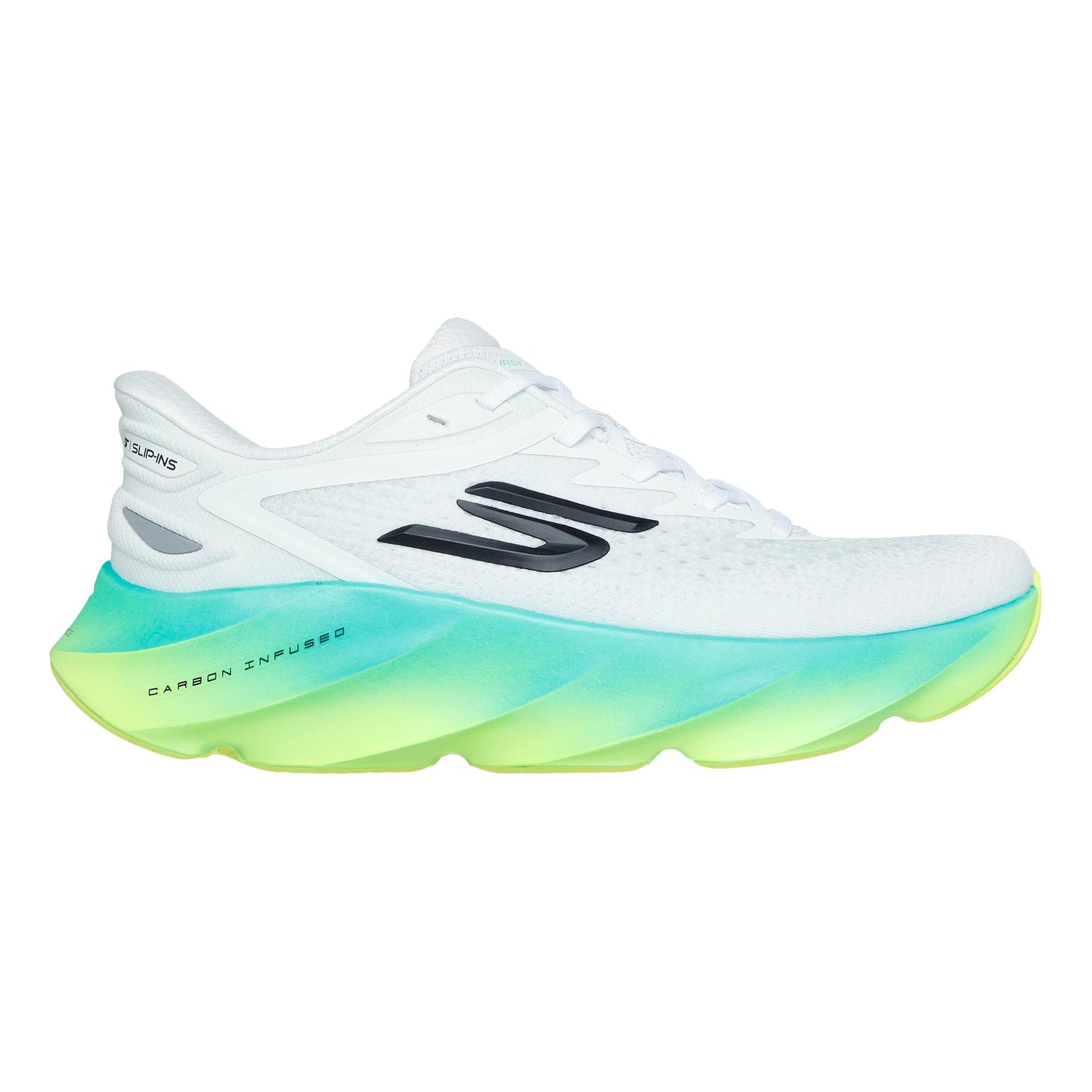 Skechers SKX Aero Burst Slip-In Neutralsko Herrar - vit, lime