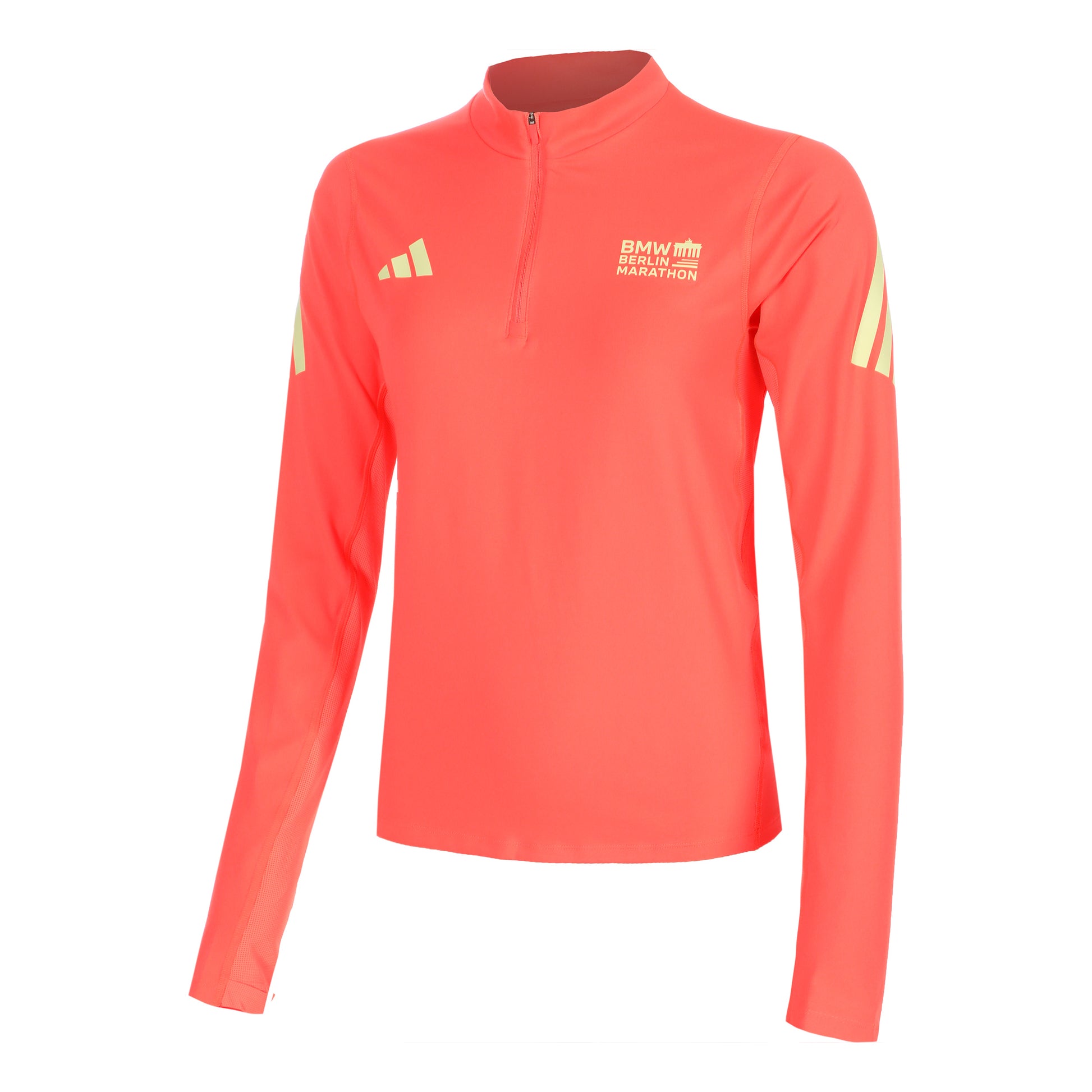 adidas BMW Berlin Löpartröja Damer - korall, gul