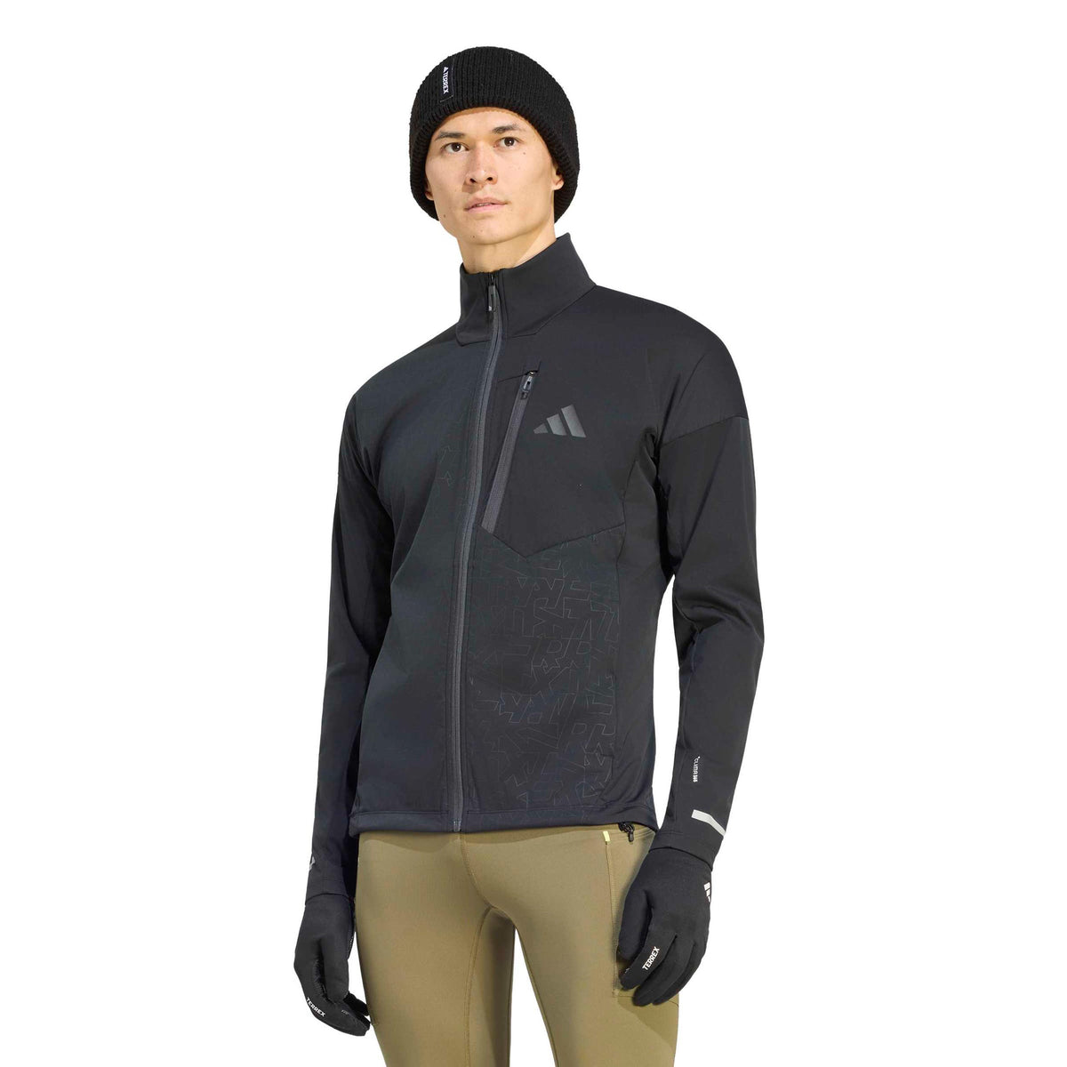 adidas Terrex XPR Softshell Löparjacka Herrar - svart