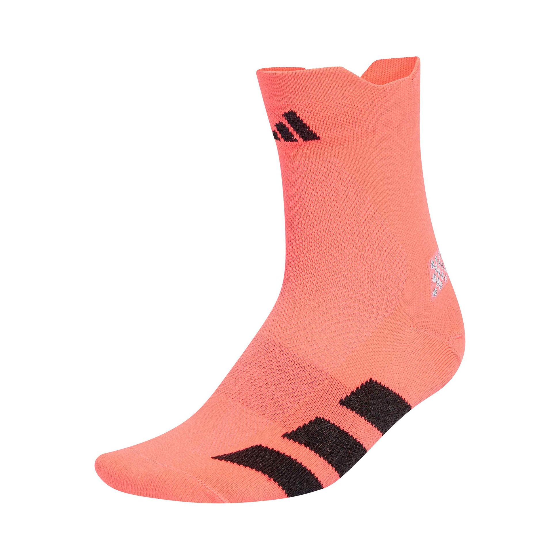adidas adizero Quarter Löparsockor Unisex - korall, svart