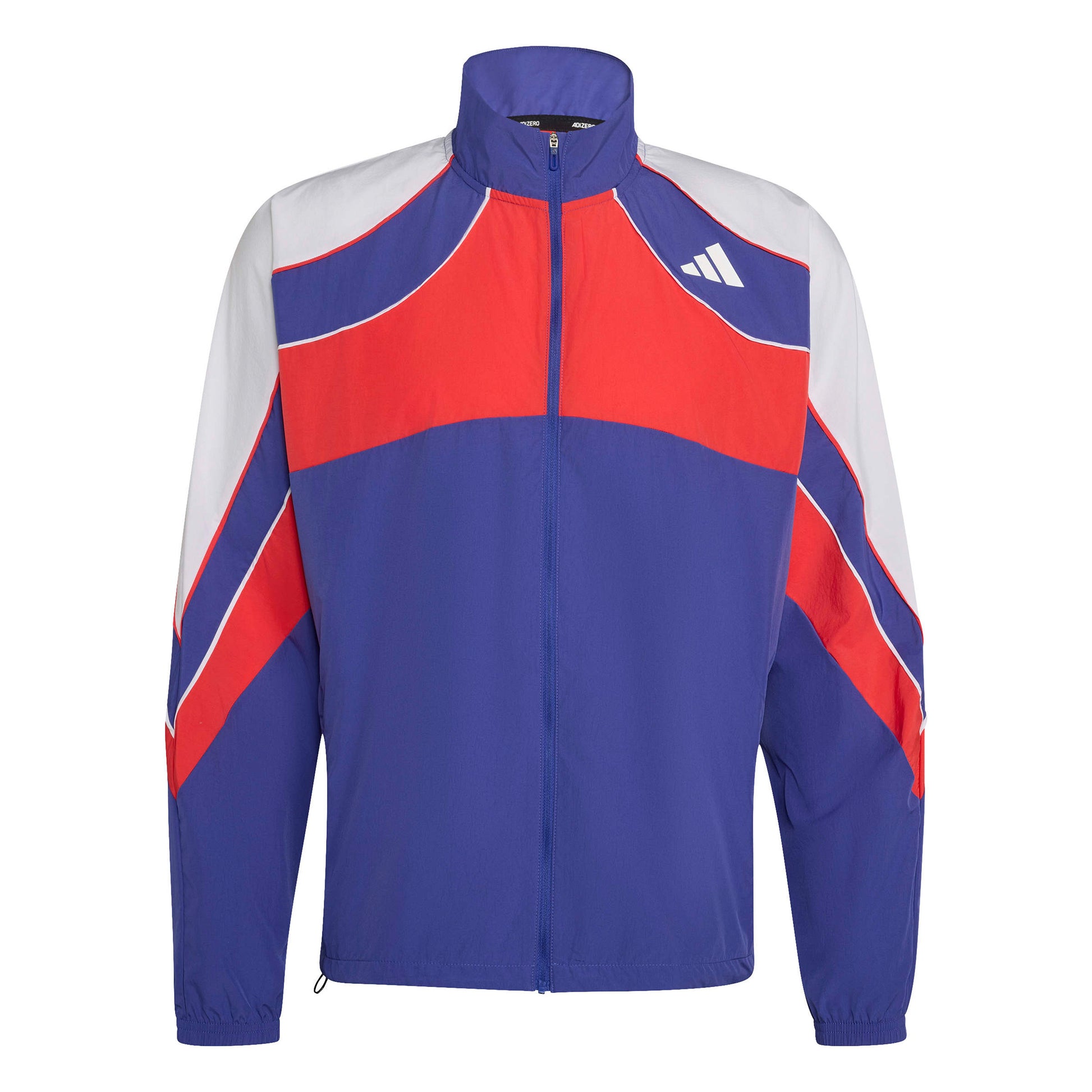 adidas adizero Archive Löparjacka Herrar - blå, röd