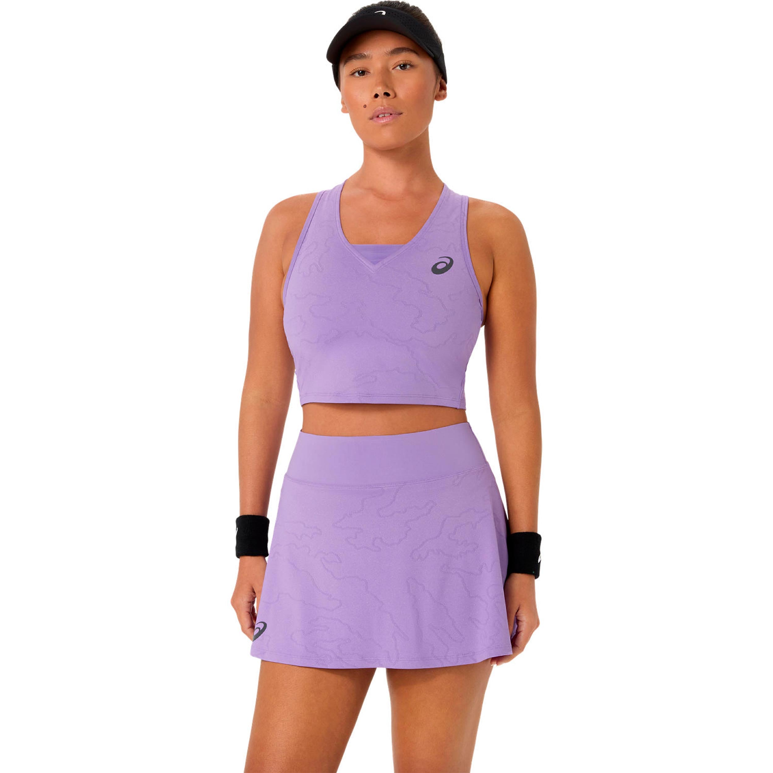 ASICS Match Jacquard Night Energy Linne Damer - lila