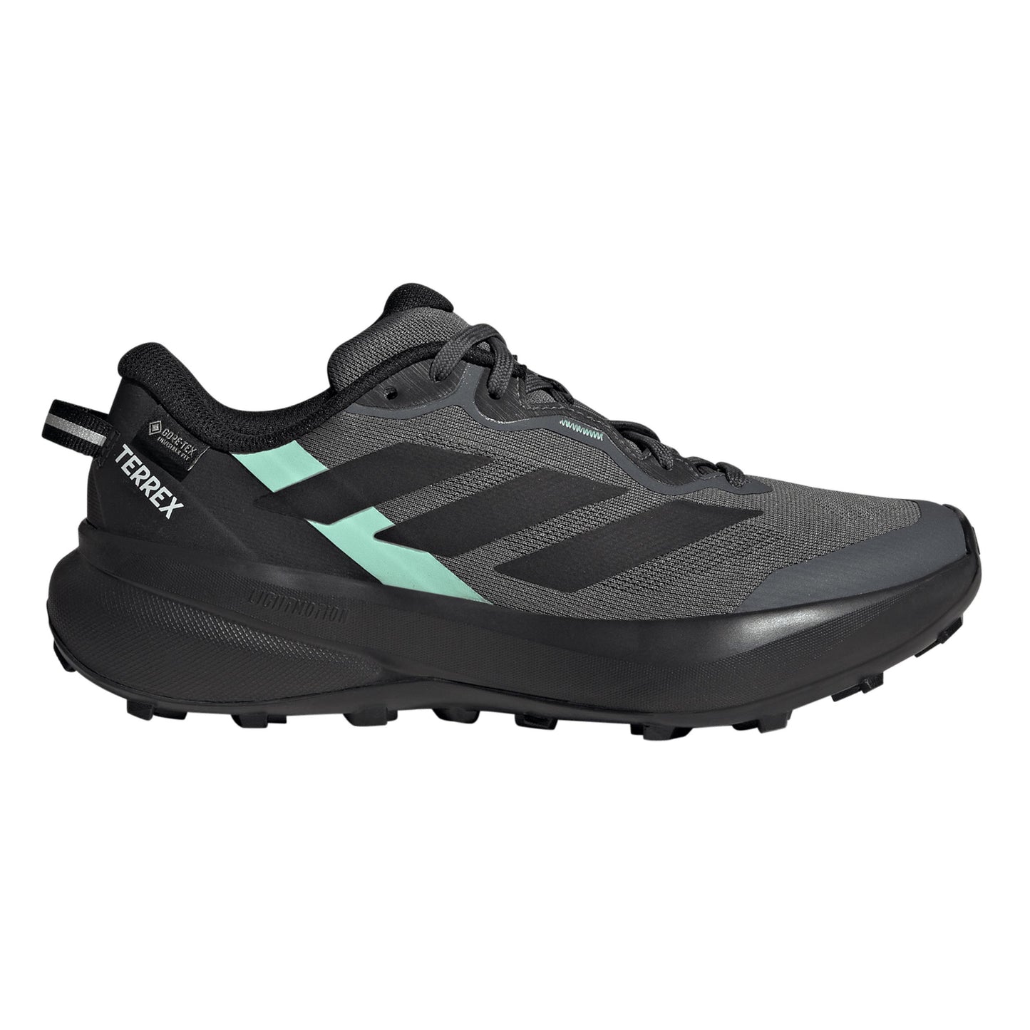 adidas Terrex Tracefinder Plus GTX Terrängsko Damer - mörkgrå, svart