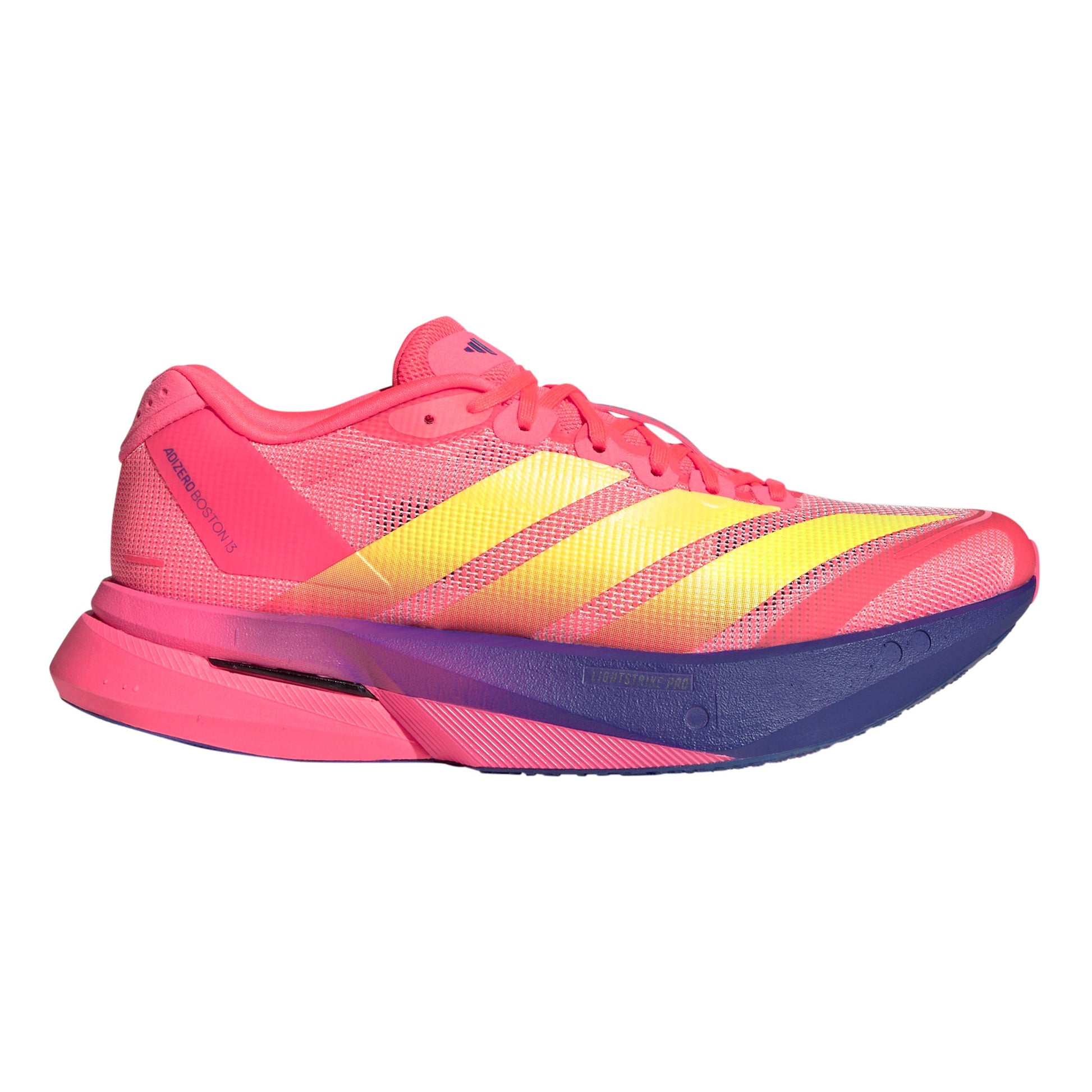 adidas adizero Boston 13 Berlin Tävlingssko Damer - röd, gul