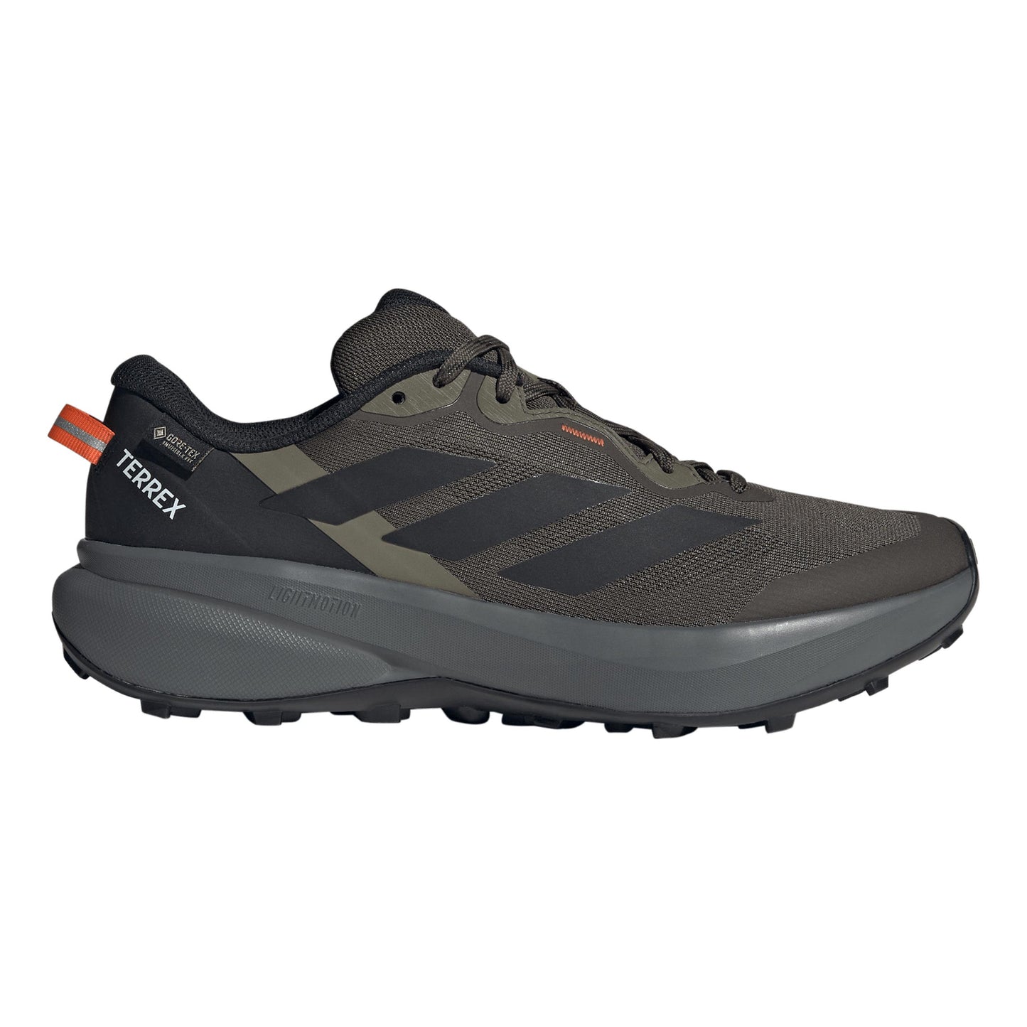 adidas Terrex Tracefinder Plus GTX Terrängsko Herrar - oliv, svart