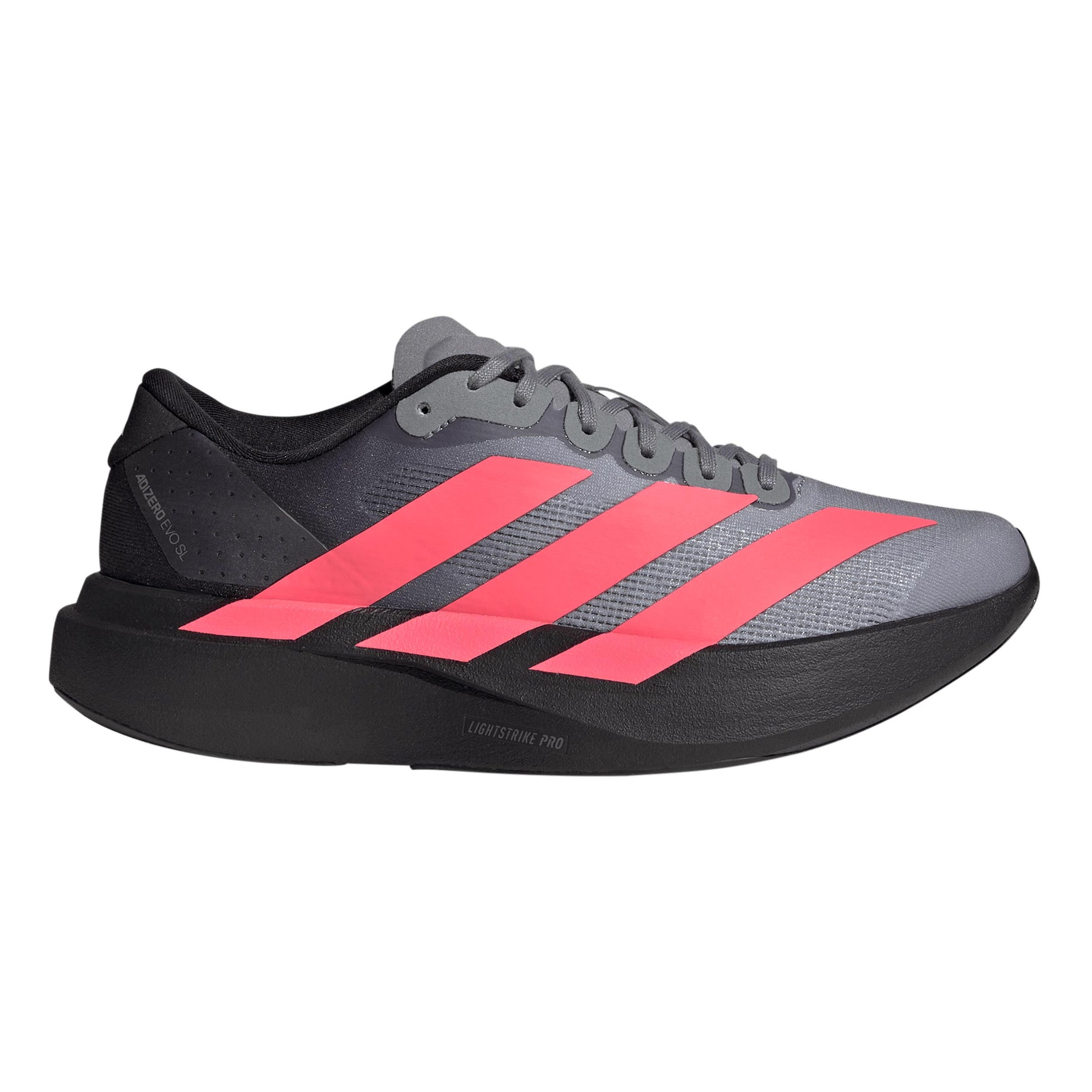 adidas adizero Evo SL Tävlingssko Damer - mörkgrå, röd