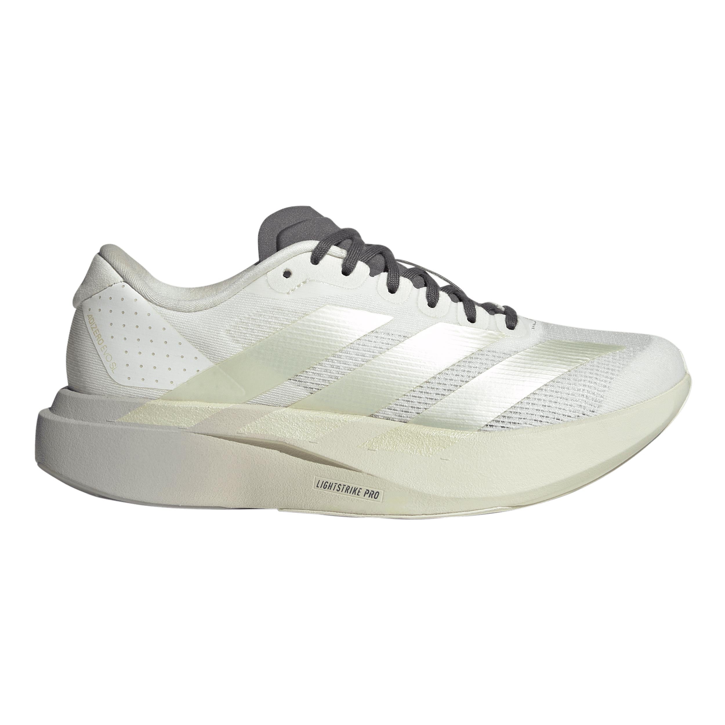 adidas adizero Evo SL Tävlingssko Damer - ljusgrå, ljusgrön