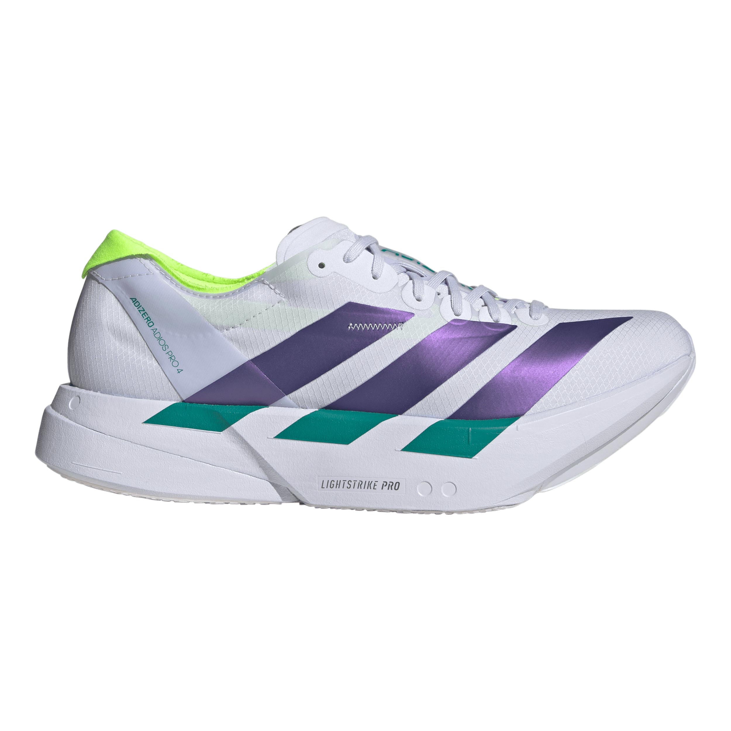 adidas adizero Adios Pro 4 Tävlingssko Herrar - grå, lila