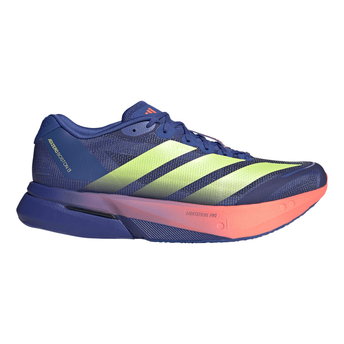 adidas adizero Boston 13 Berlin Tävlingssko Herrar - blå, gul