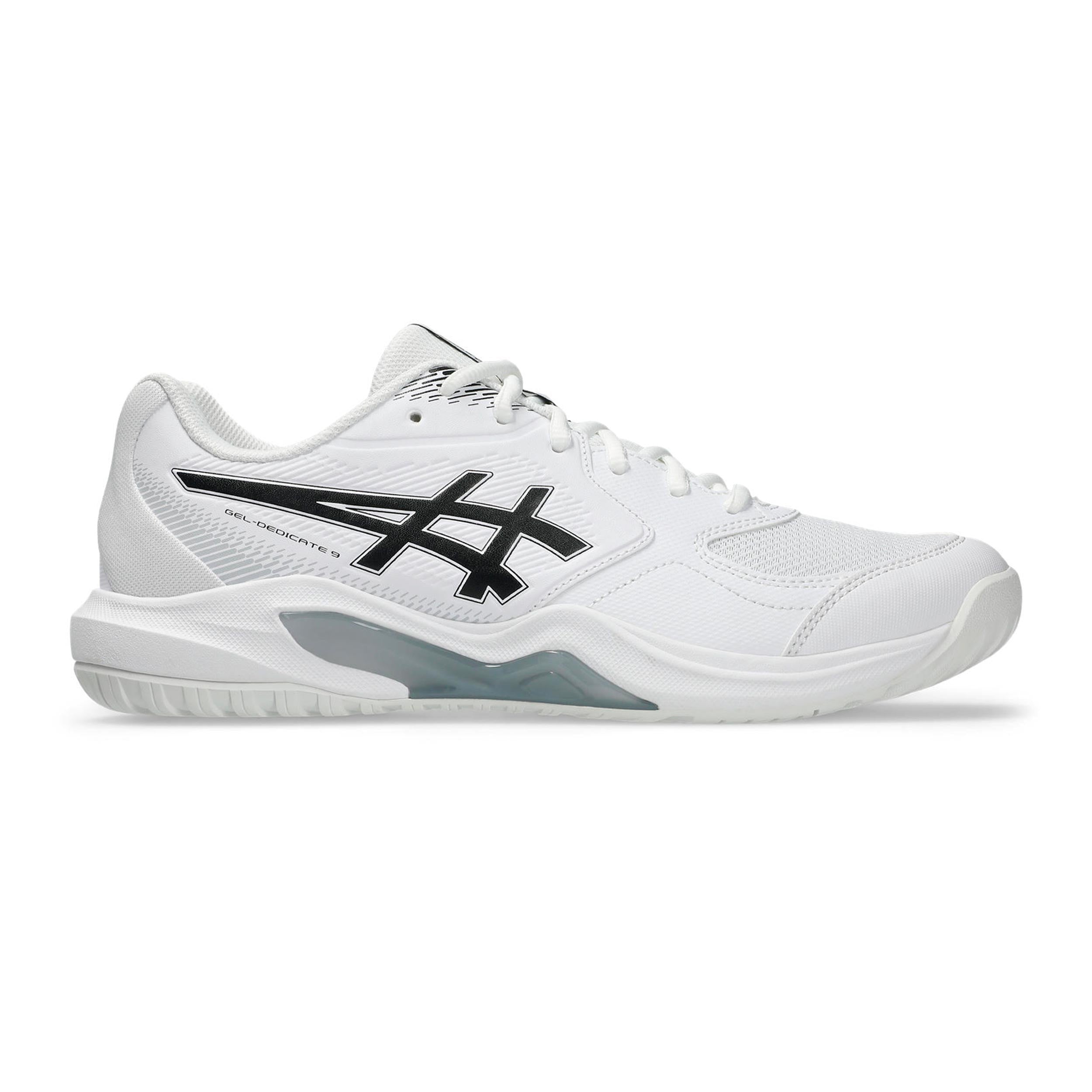 ASICS Gel-Dedicate 9 Allroundsko Herrar - vit, svart