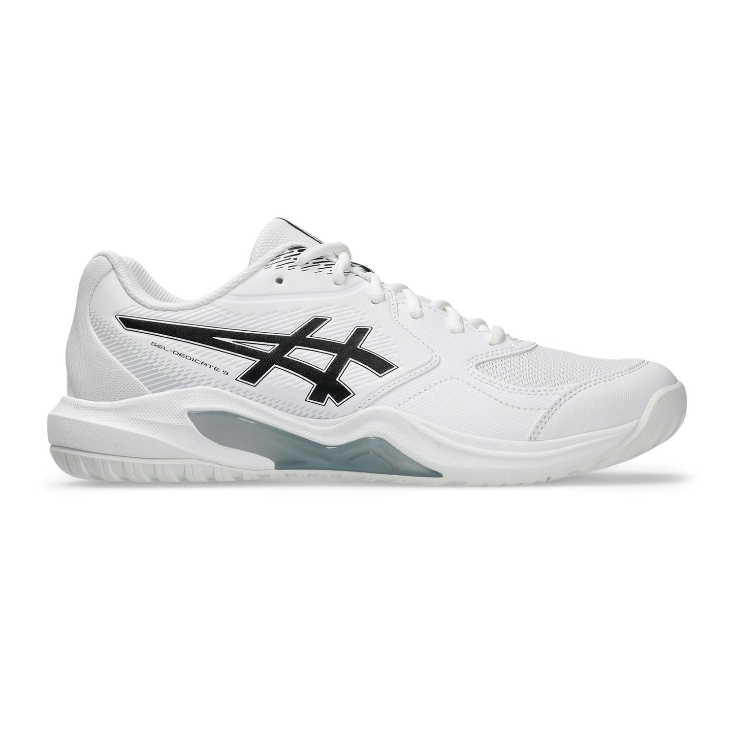 ASICS Gel-Dedicate 9 Allroundsko Herrar - vit, svart