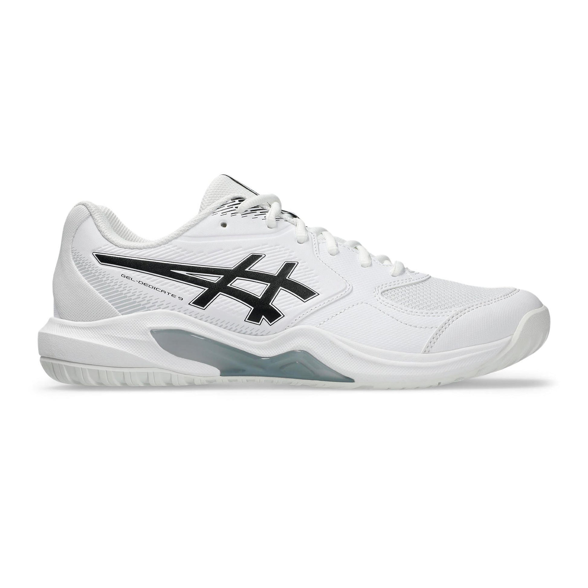 ASICS Gel-Dedicate 9 Allroundsko Herrar - vit, svart