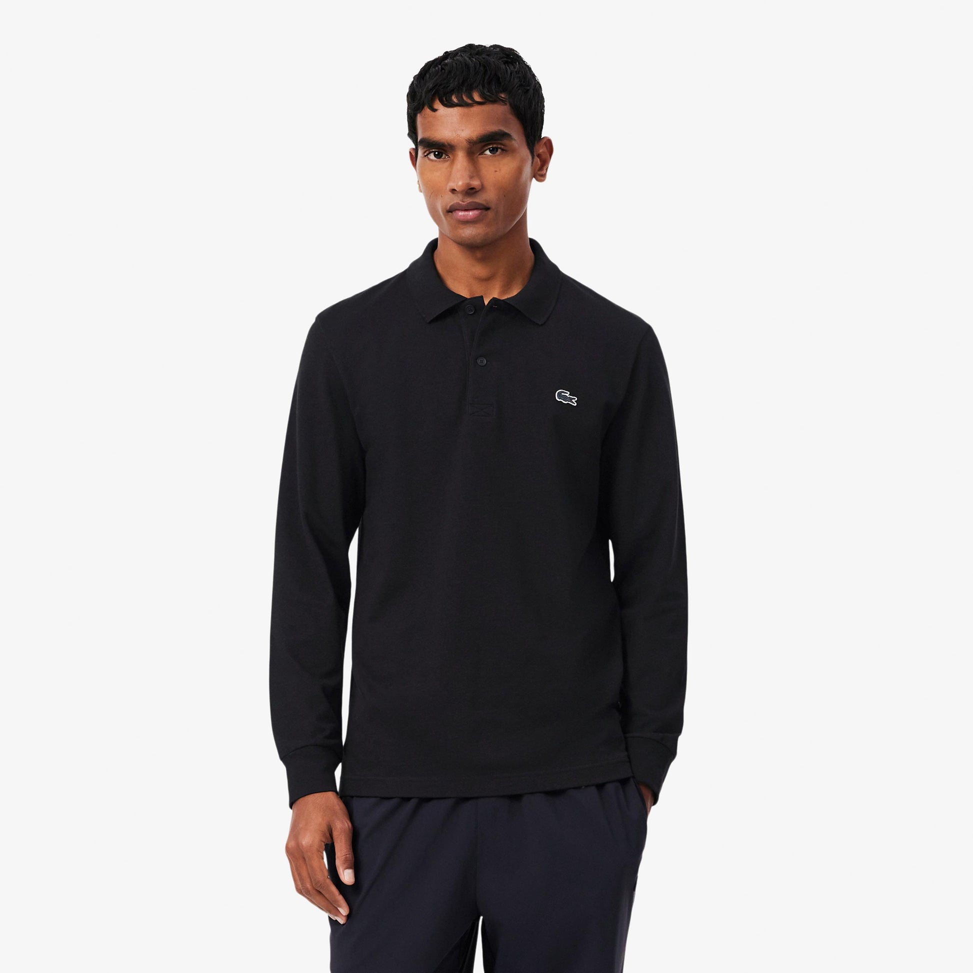 Lacoste Polo Herrar - svart