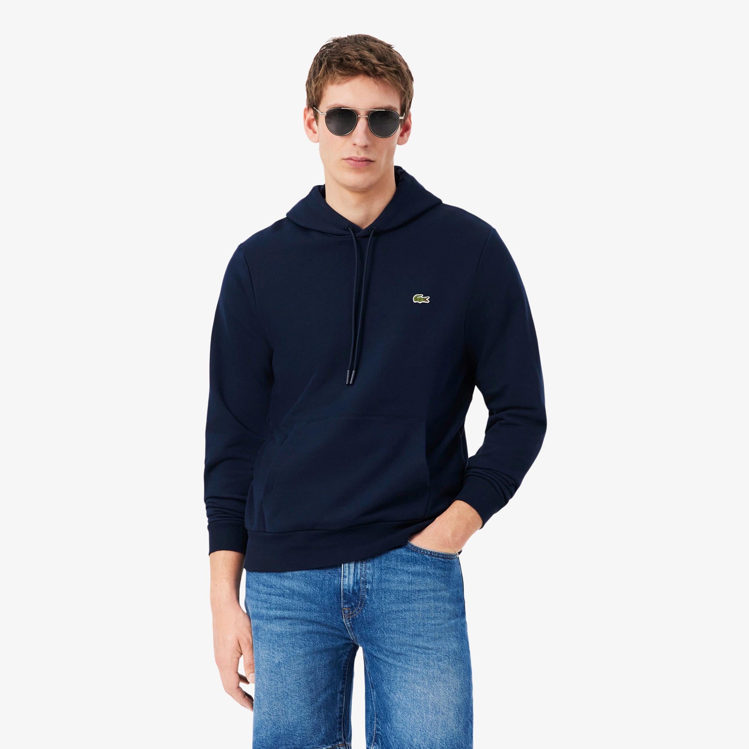 Lacoste Huvtröja Herrar - mörkblå