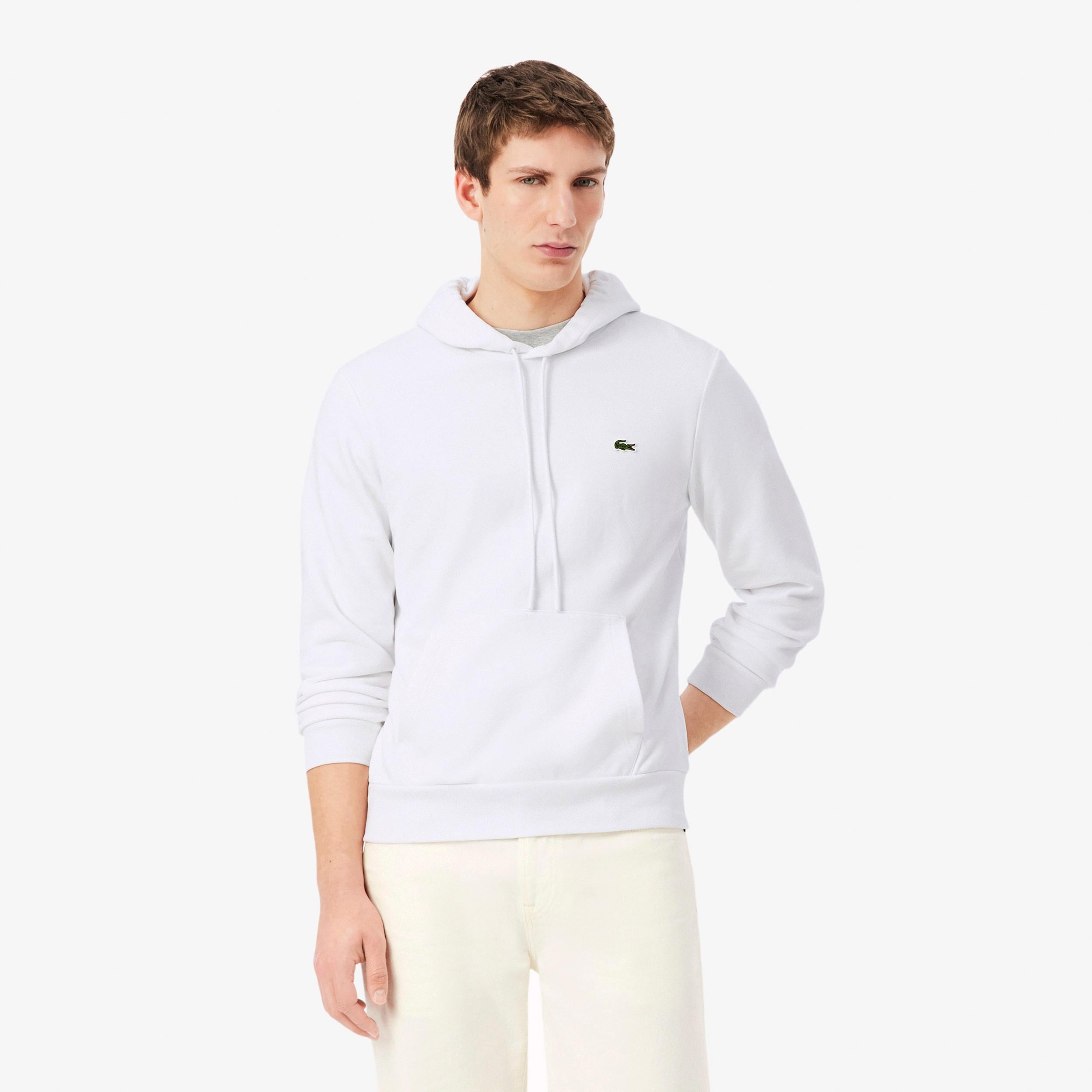 Lacoste Huvtröja Herrar - vit