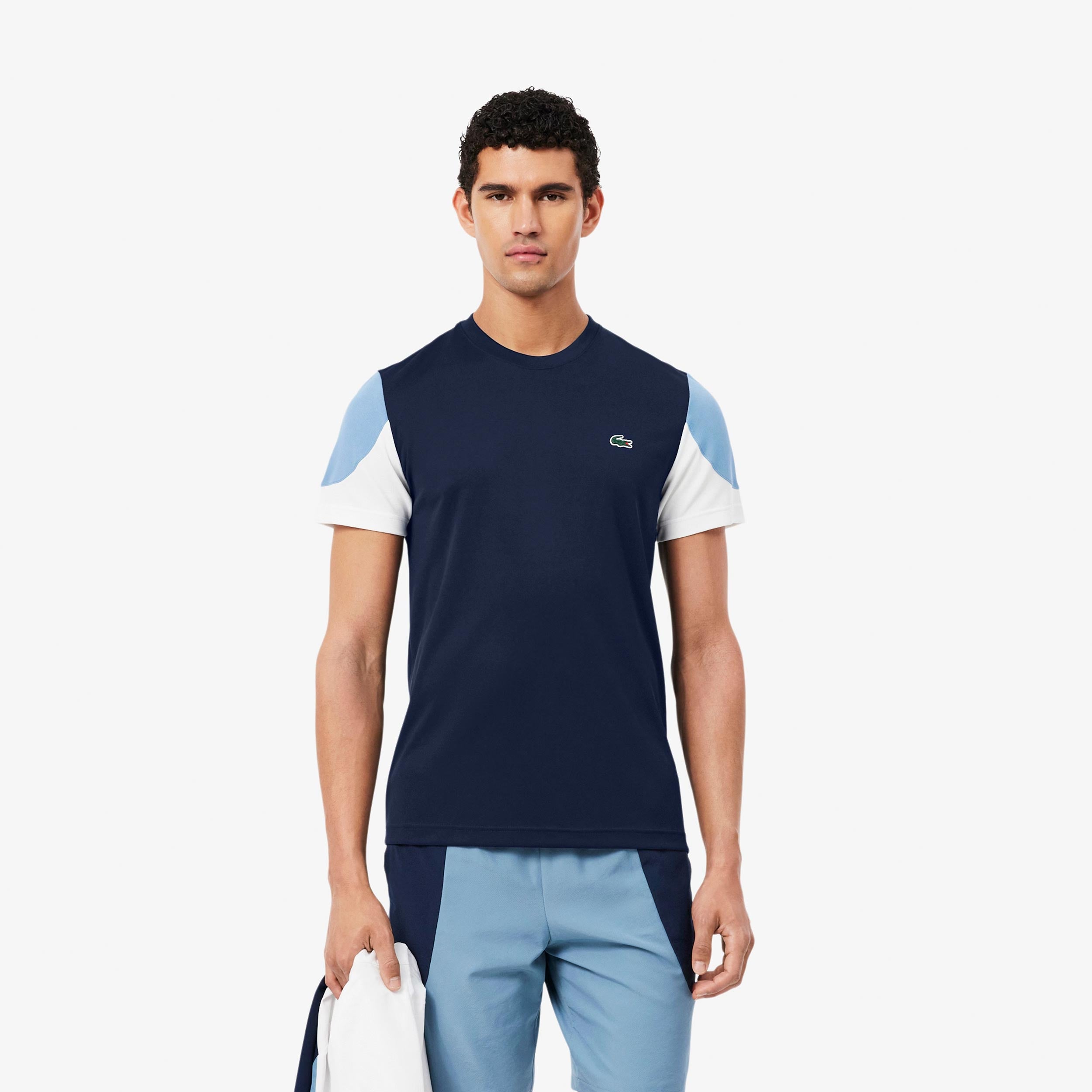 Lacoste T-shirt Herrar - mörkblå, blå