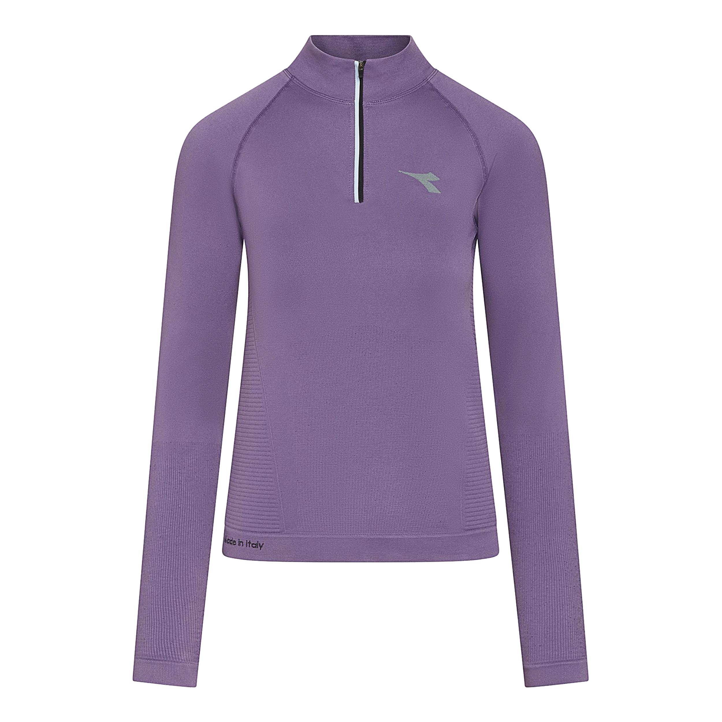 Diadora 1/2 Zip Stratouno Långärmat Damer - lila