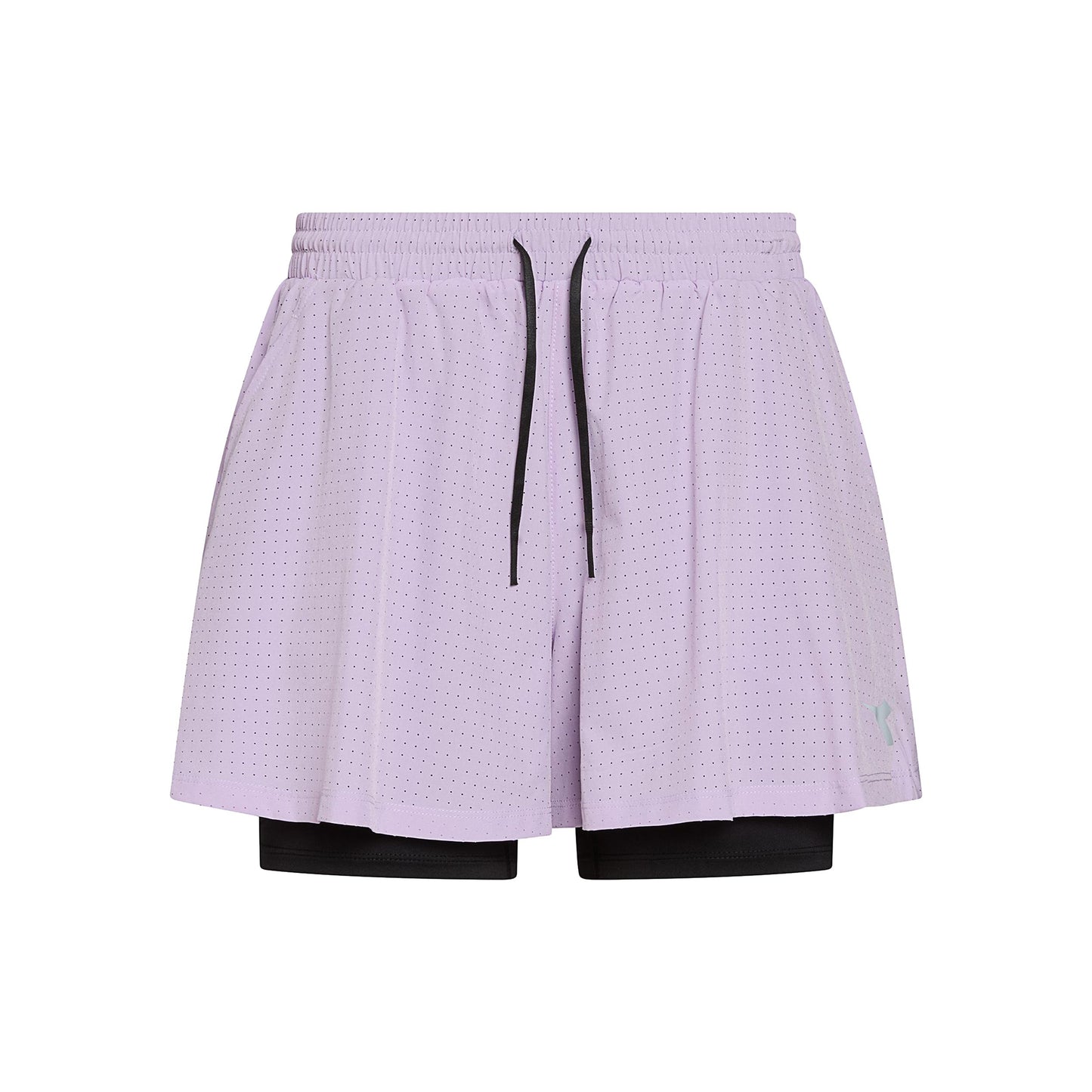 Diadora 2in1 Shorts Damer - syrén