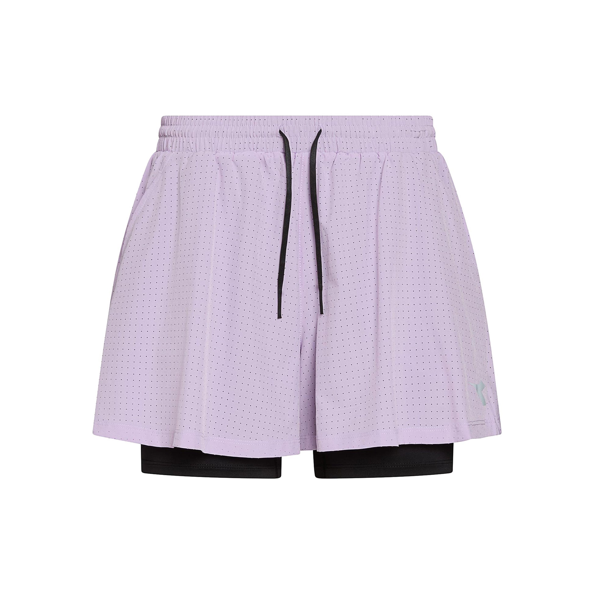Diadora 2in1 Shorts Damer - syrén