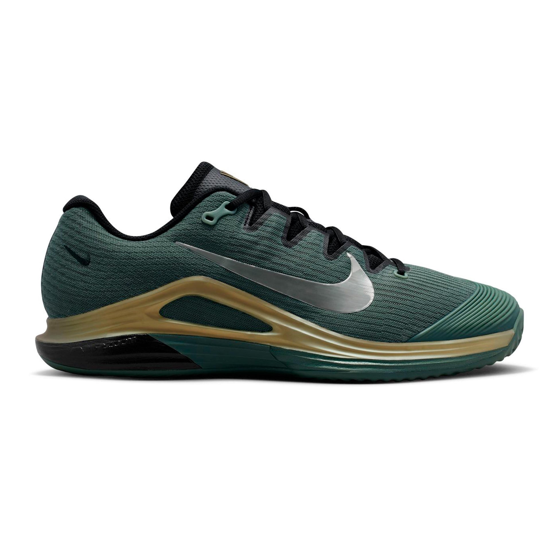 Nike Nike Vapor 12 Premium Sko för grus Herrar - oliv, guld