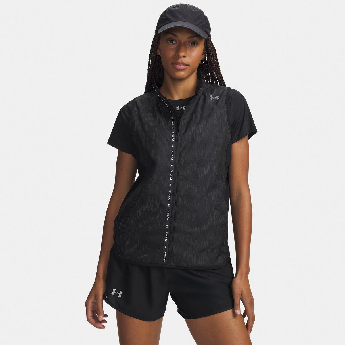 Under Armour Velociti ColdWeather Storm  Löparvästar Damer - svart