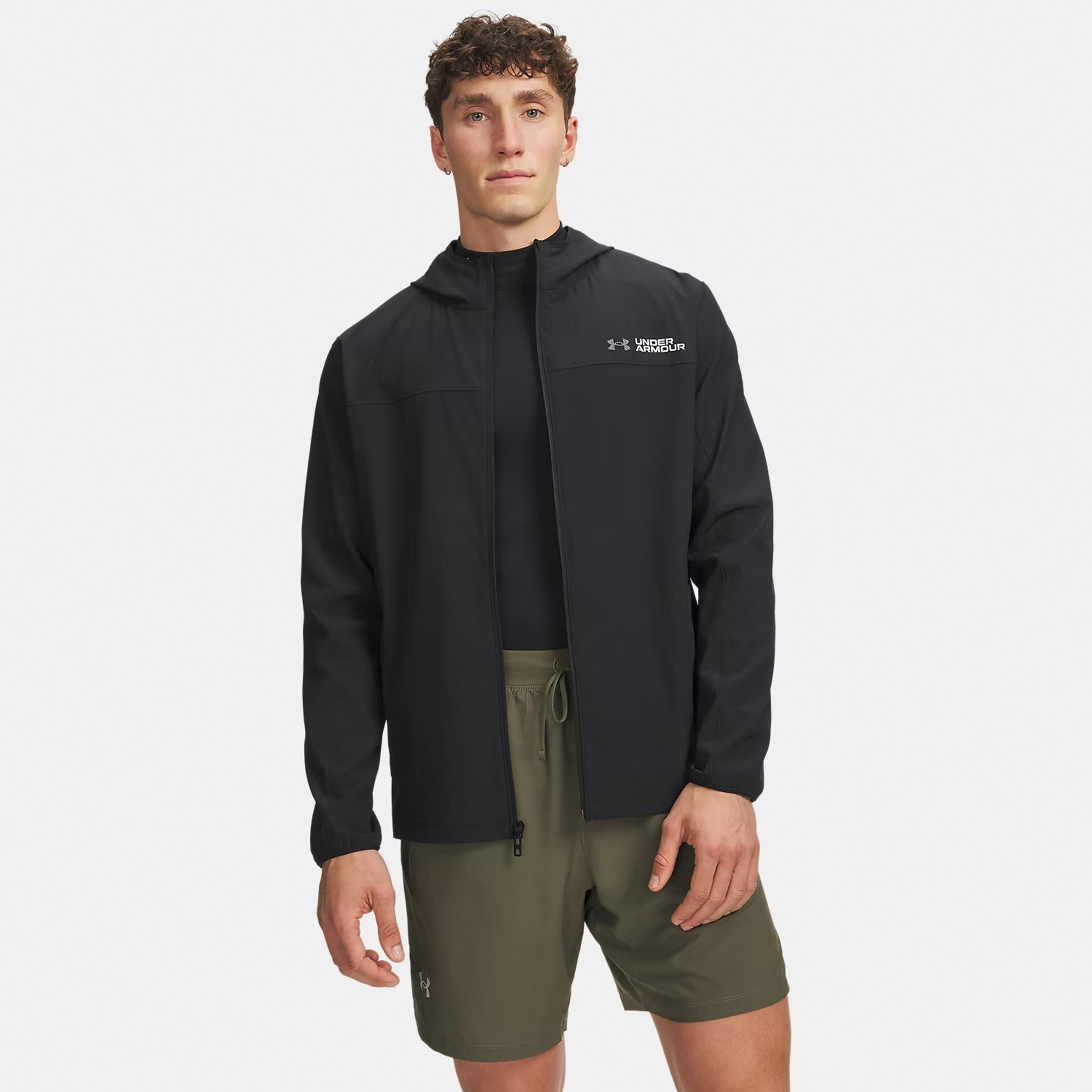 Under Armour Velociti Storm  Löparjacka Herrar - svart