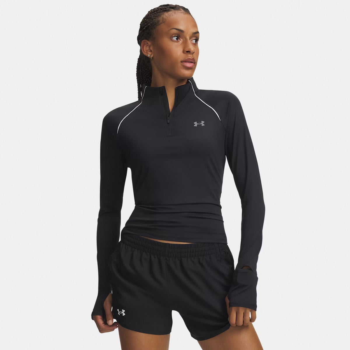 Under Armour Velociti Half Zip  Löpartröja Damer - svart