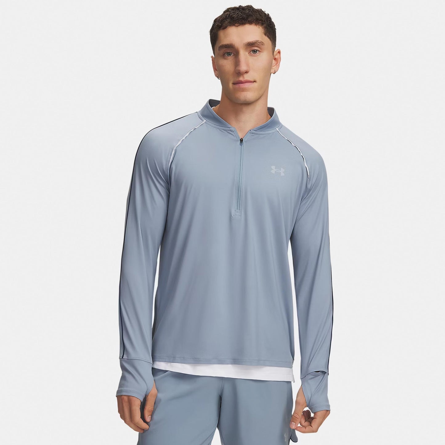 Under Armour Velociti Half Zip  Löpartröja Herrar - blå