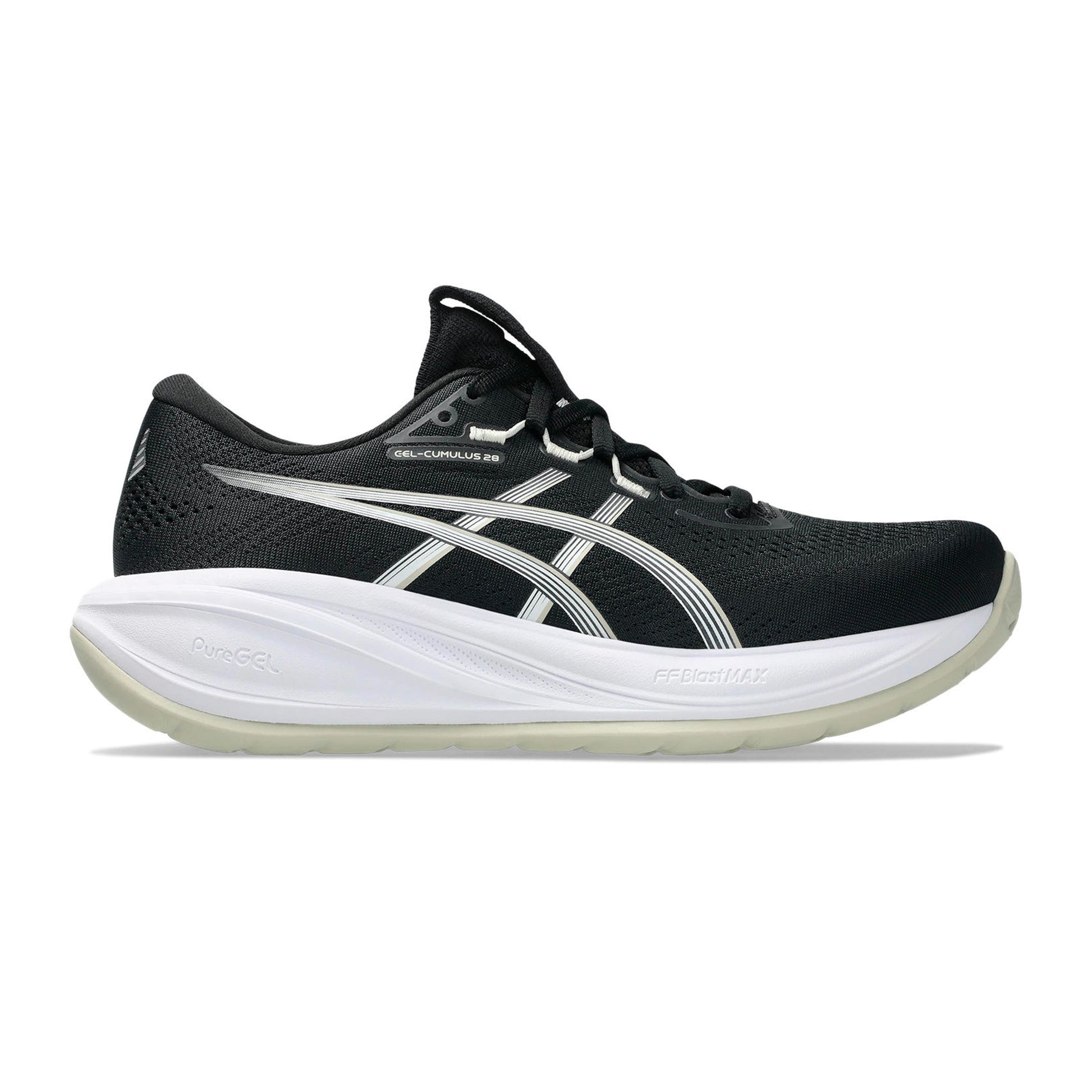 ASICS GEL-CUMULUS 28 Neutralsko Damer - svart, vit