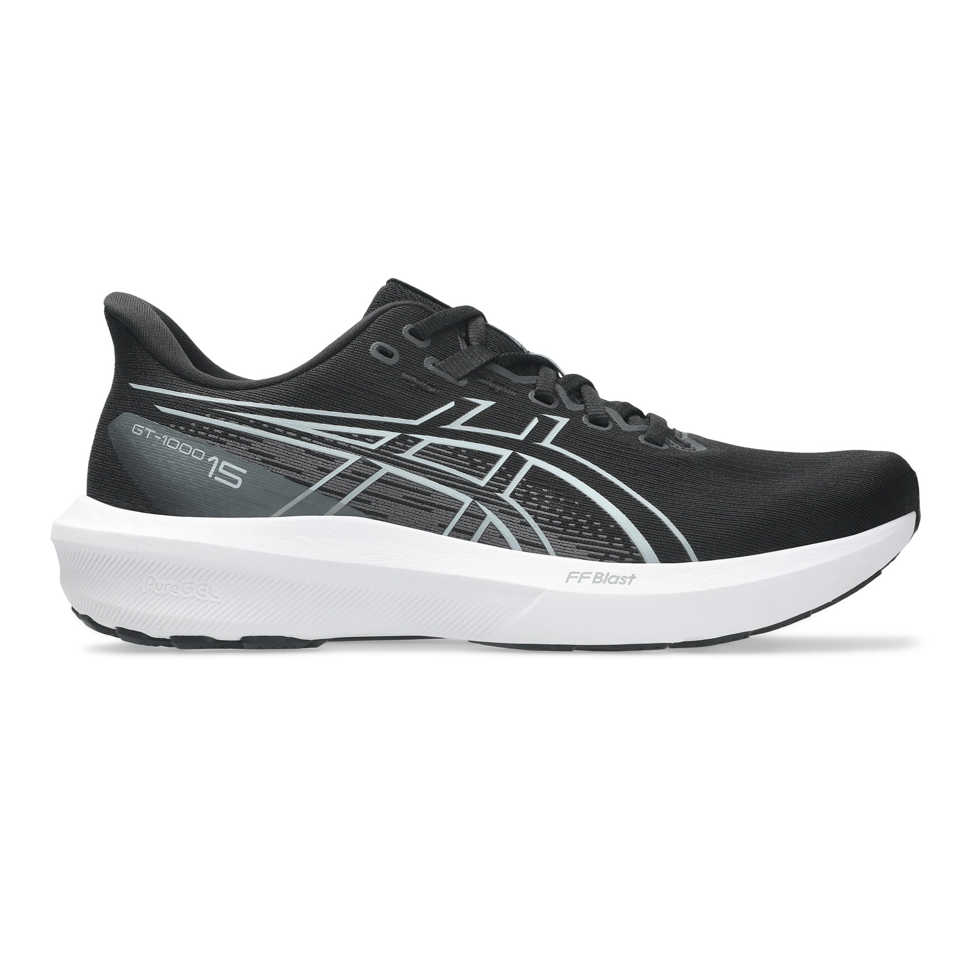 ASICS GT-1000 15 Stabilitetssko Herrar - svart, svart