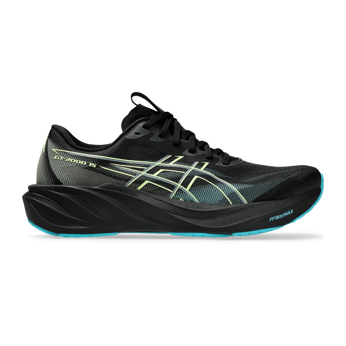 ASICS GT-2000 15 Stabilitetssko Herrar - svart, gul