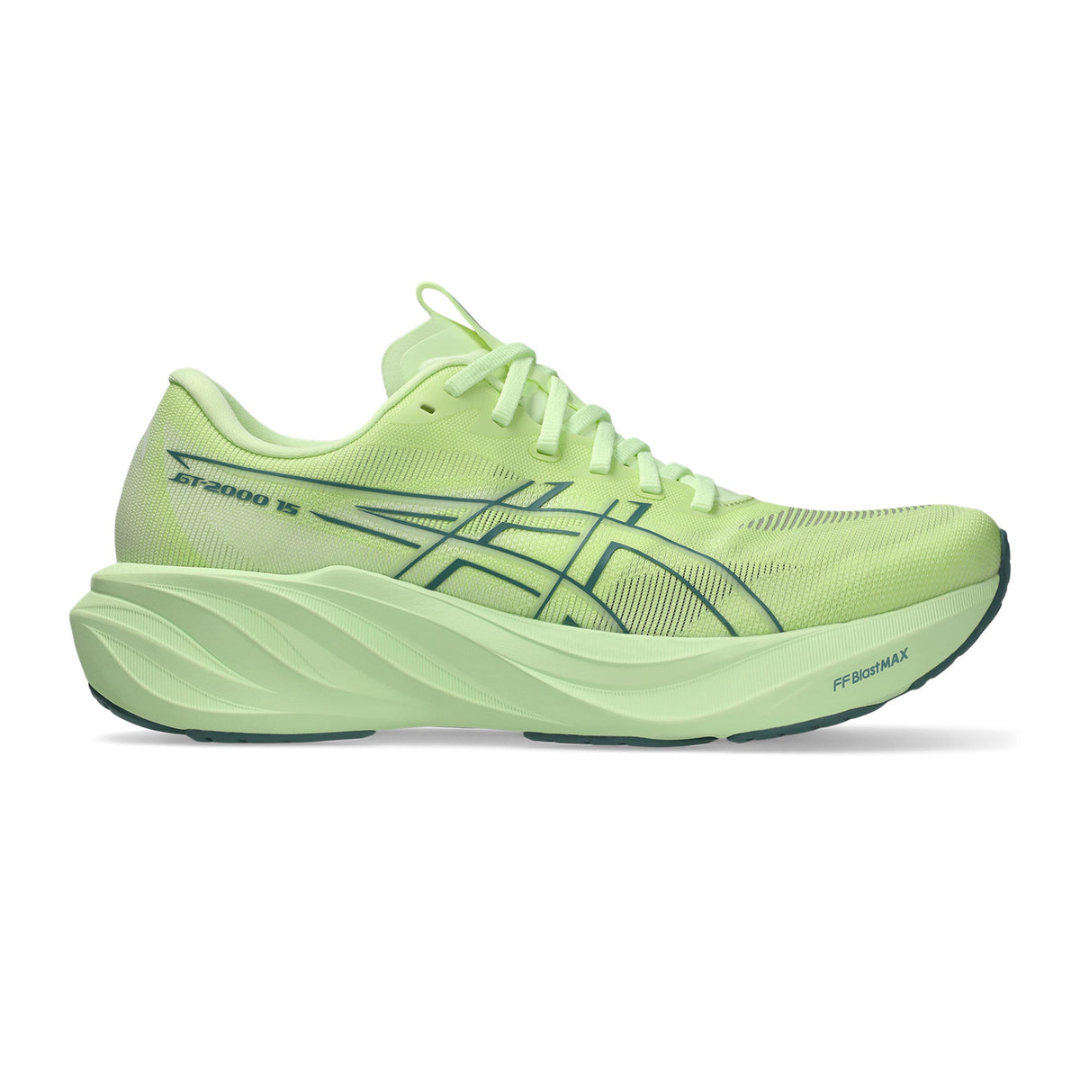 ASICS GT-2000 15 Stabilitetssko Herrar - neongul, turkos