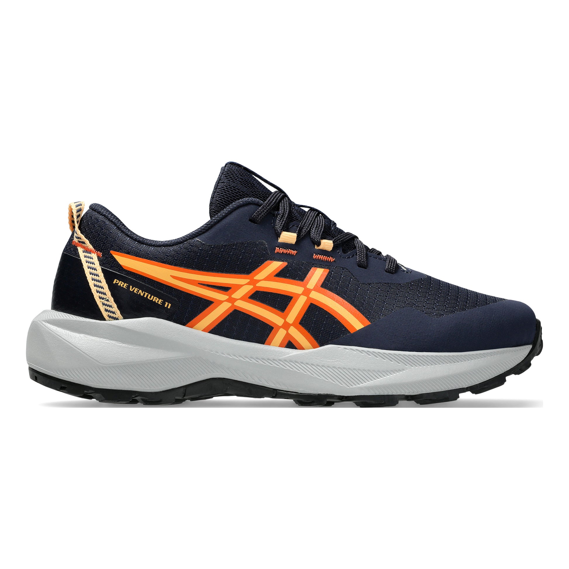 ASICS PRE VENTURE 11 GS Terrängsko Barn - mörkblå, orange