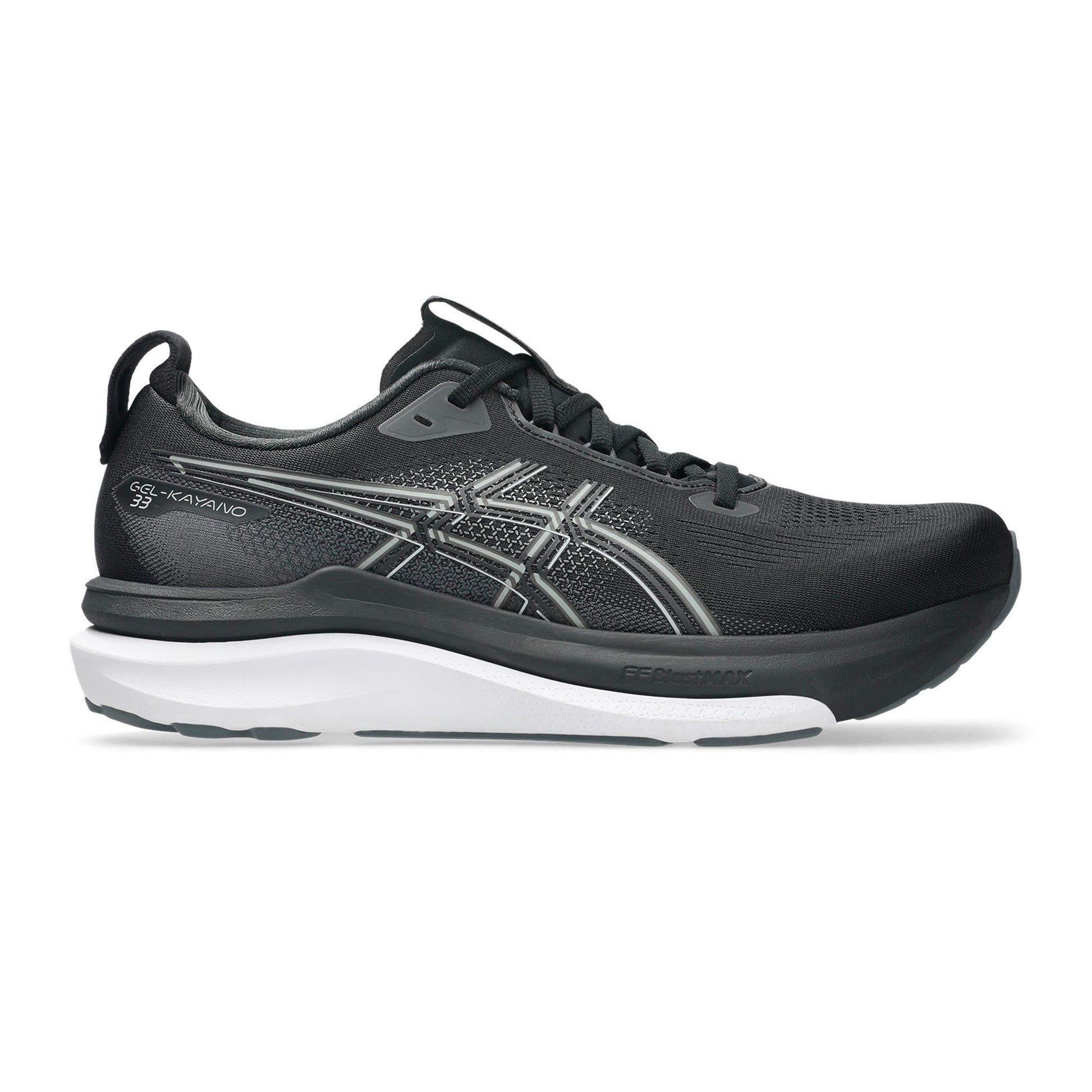 ASICS GEL-KAYANO 33 Stabilitetssko Herrar - svart, vit