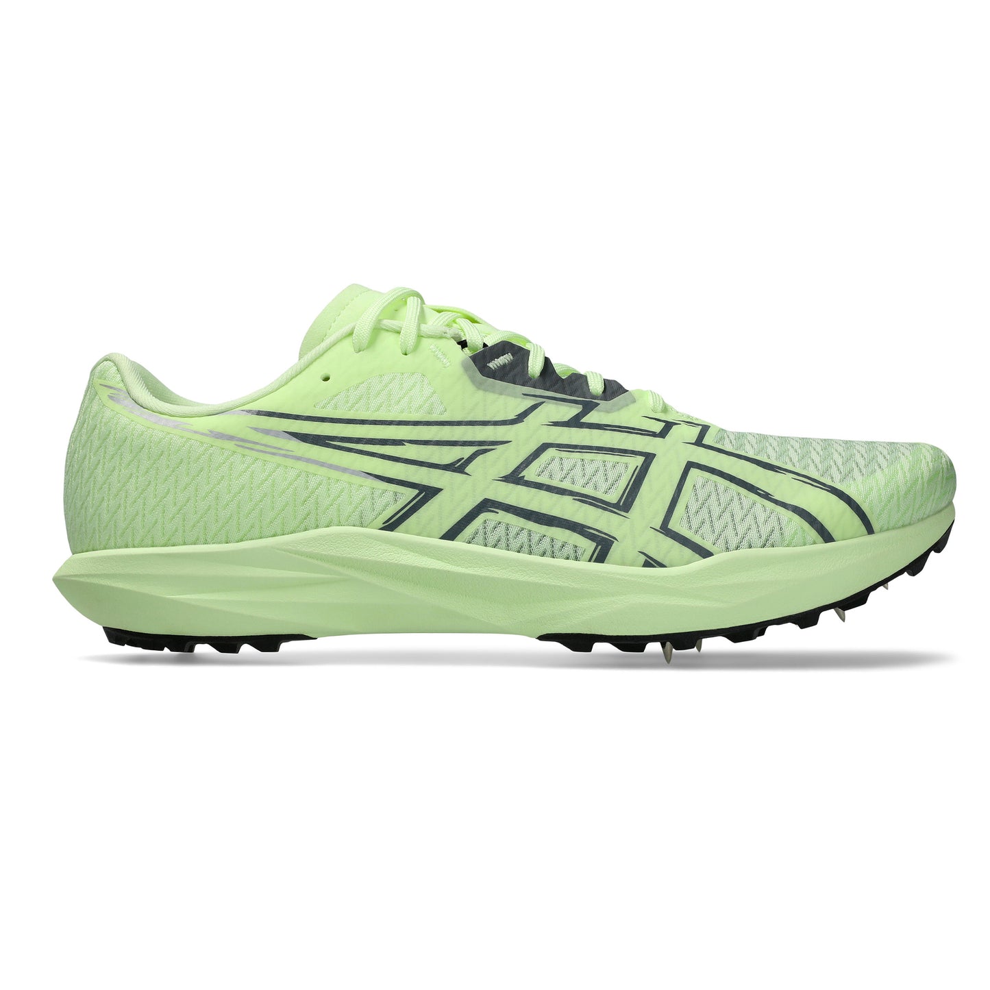 ASICS SONICRACER XC Spikes Unisex - neongul, svart