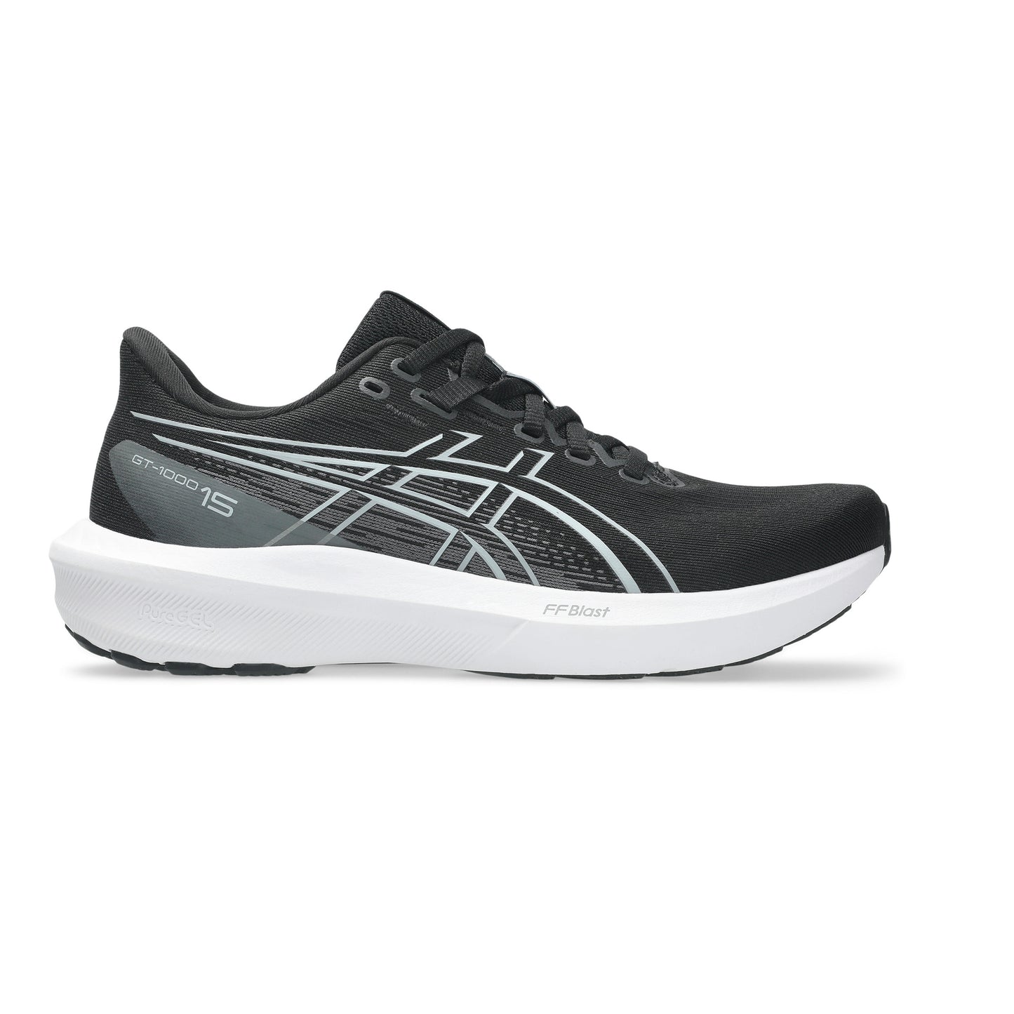 ASICS GT-1000 15 Stabilitetssko Damer - svart, svart