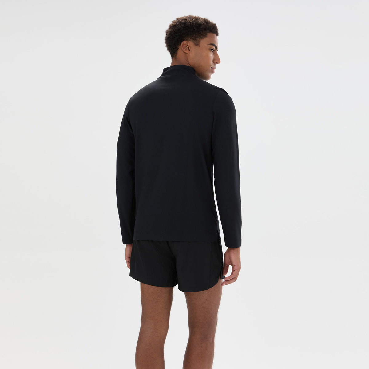 Ellesse Edmond 1/4 Zip Långärmat Herrar - svart