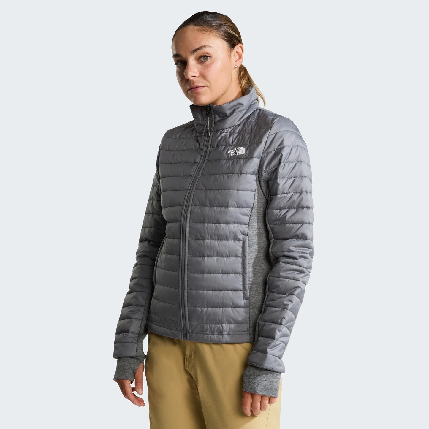 The North Face Canyonlands Hybrid Löparjacka Damer - grå