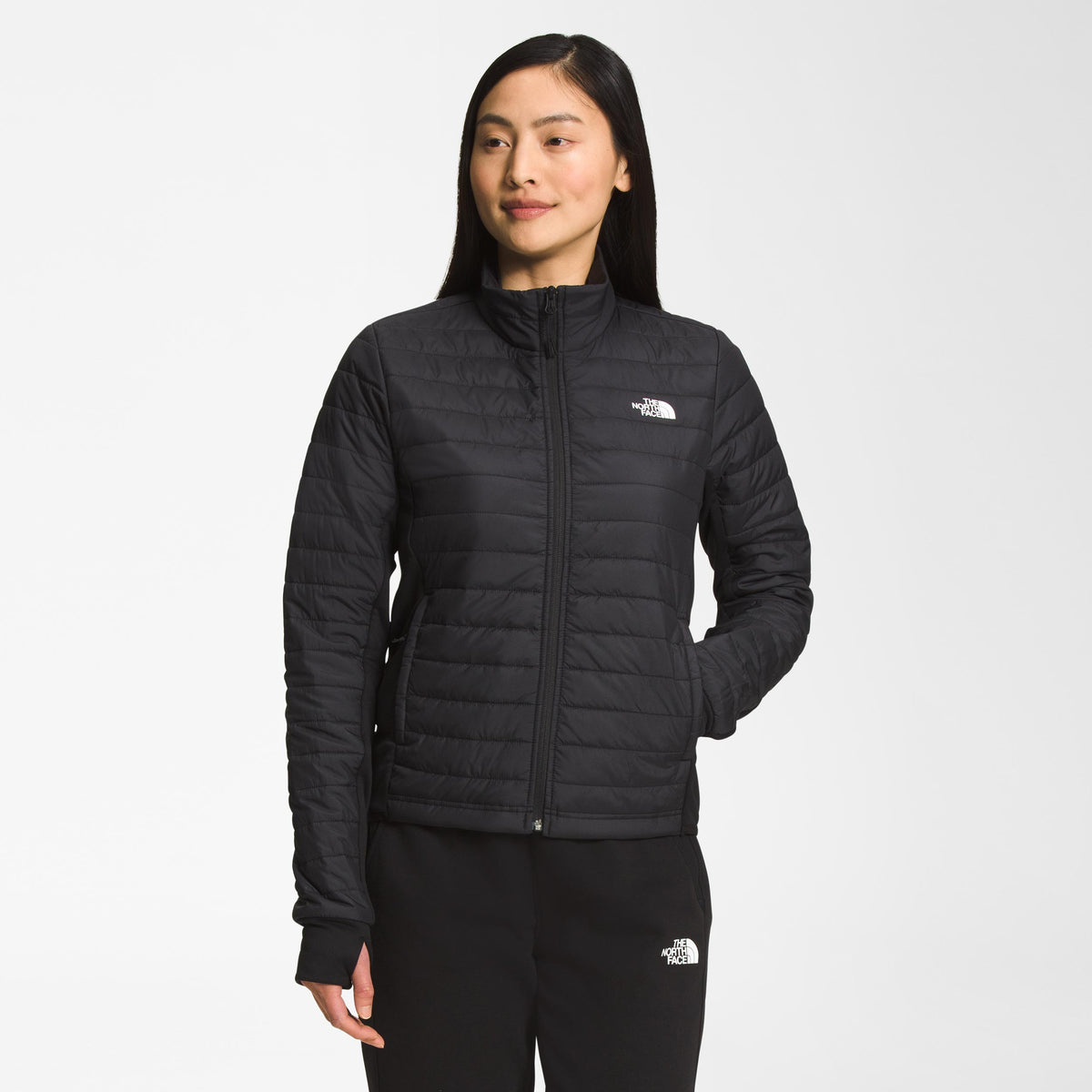 The North Face Canyonlands Hybrid Löparjacka Damer - svart