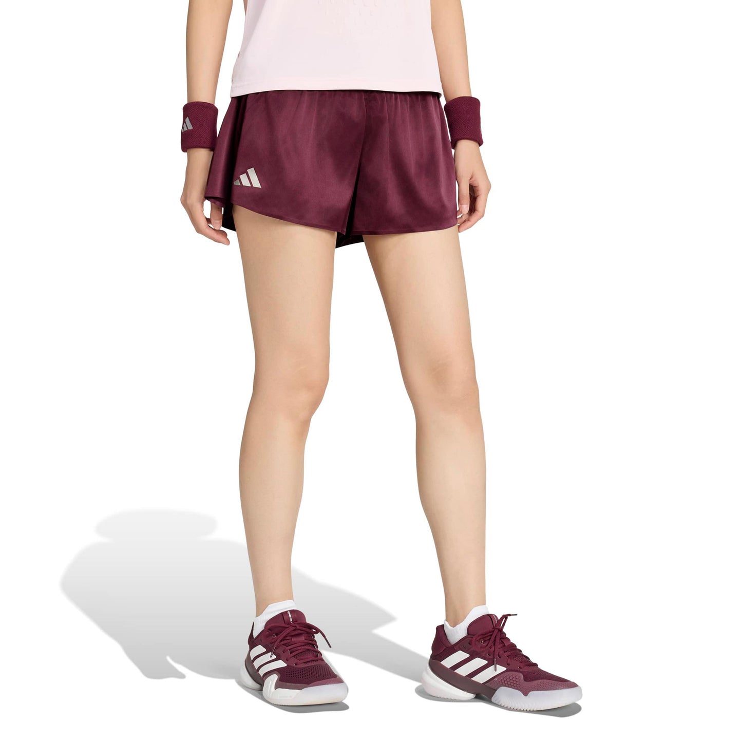 adidas Pro Shorts Damer - rött vin