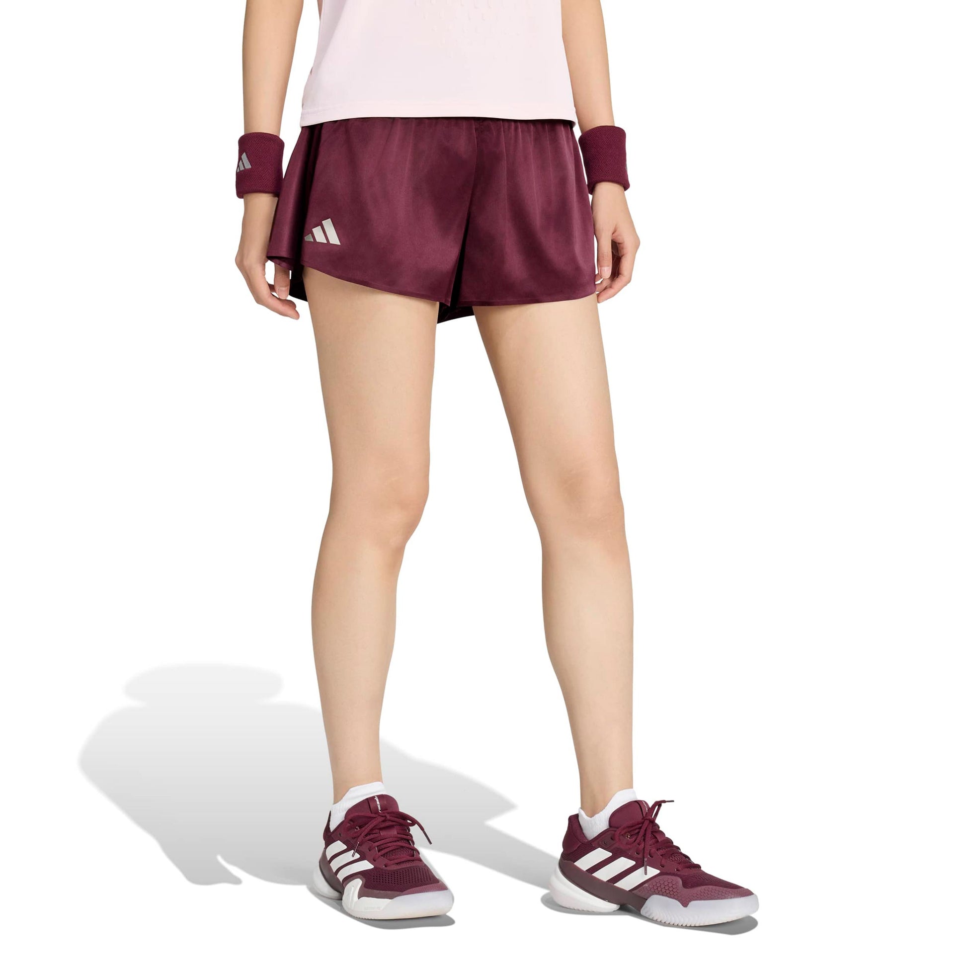 adidas Pro Shorts Damer - rött vin