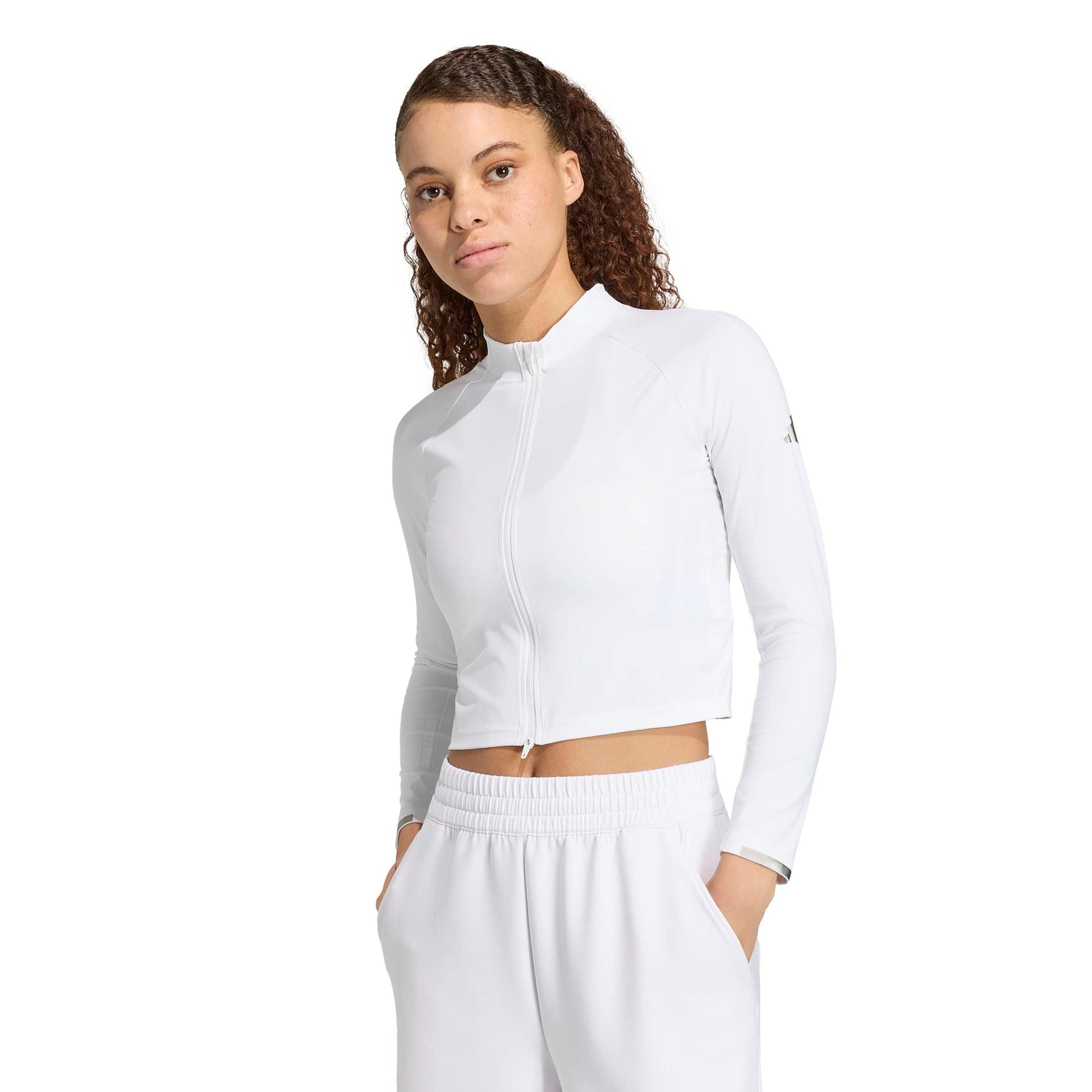 adidas Pro Långärmat Damer - vit