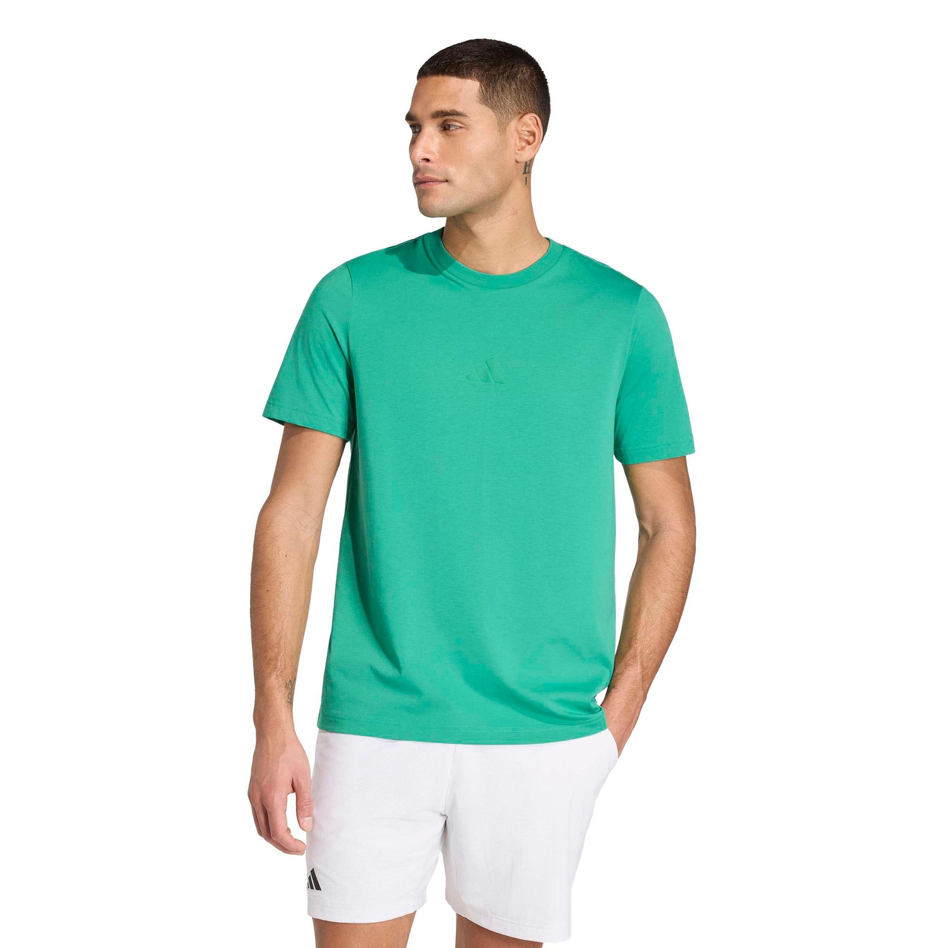 adidas Graphik T-shirt Herrar - mörkgrön