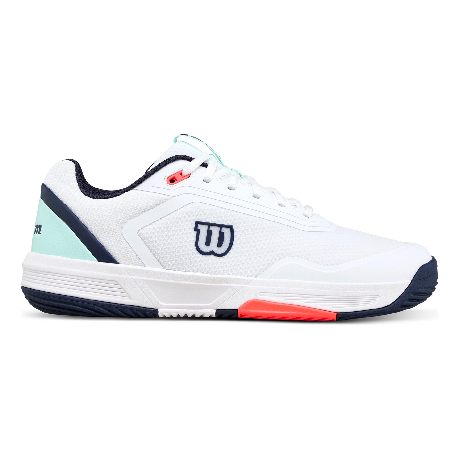 Wilson Courtglide Padelsko Herrar - vit, turkos