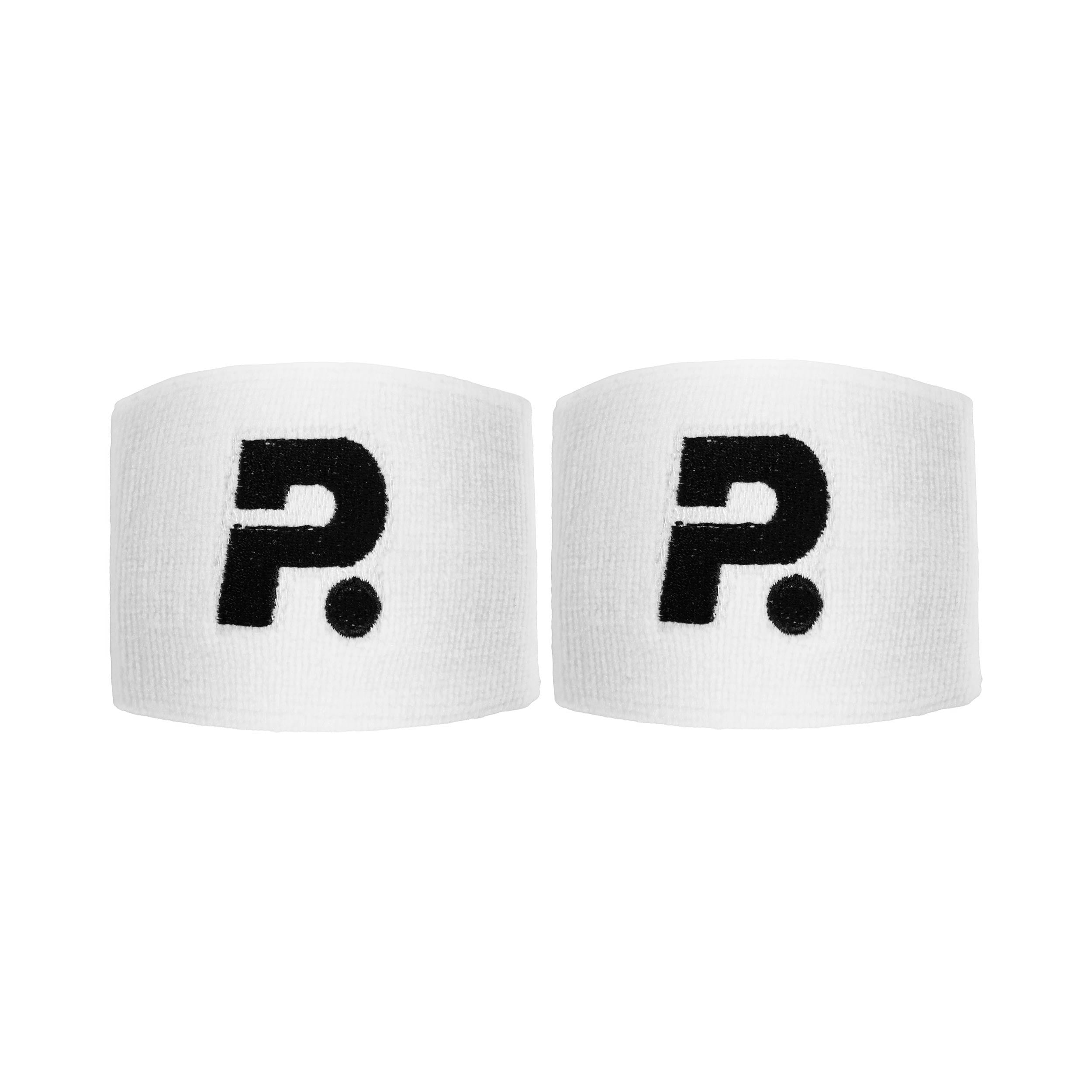 Padel-Point Padel Svettband 2-pack kort - vit