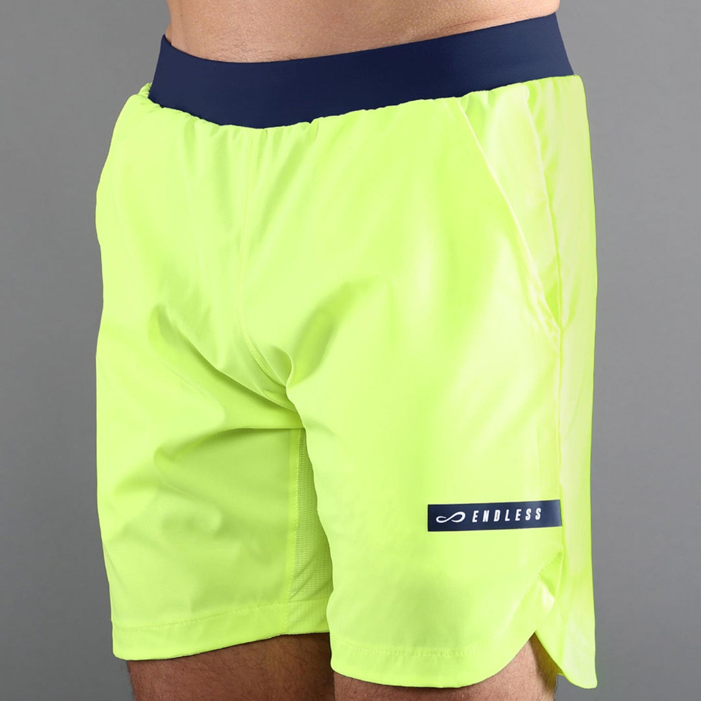 Endless SWIFT Shorts Herrar - neongul, blå