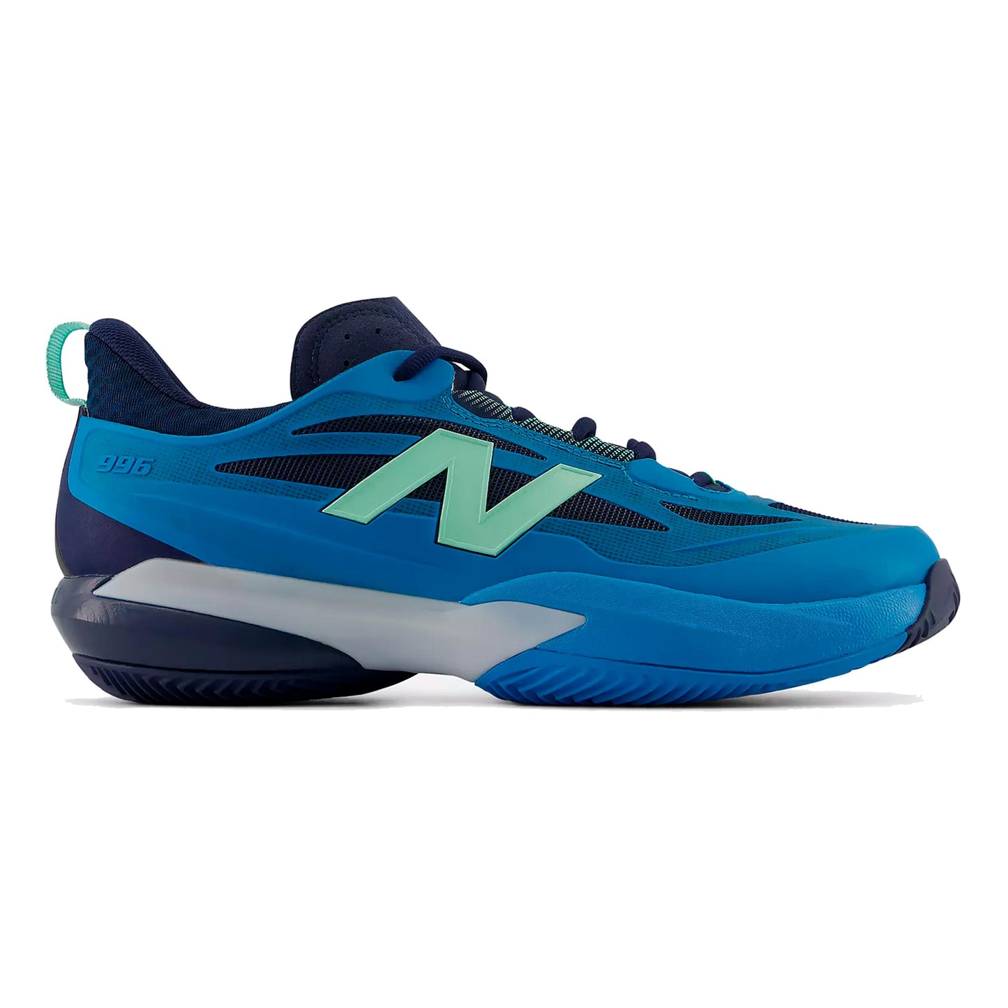 New Balance 996v7 Sko för grus Herrar - turkos, mörkblå