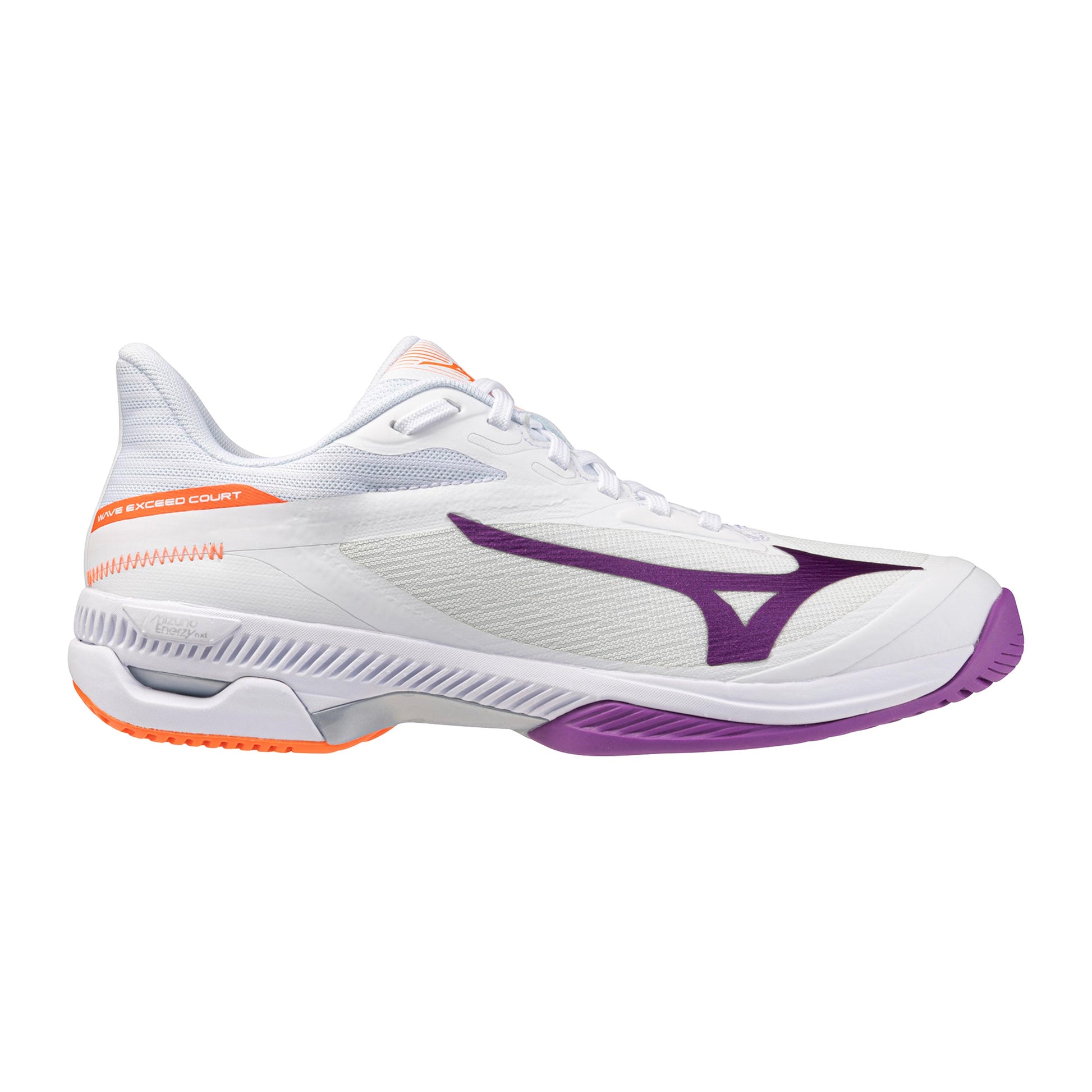 Mizuno Wave Exceed Court Allroundsko Damer - vit, lila