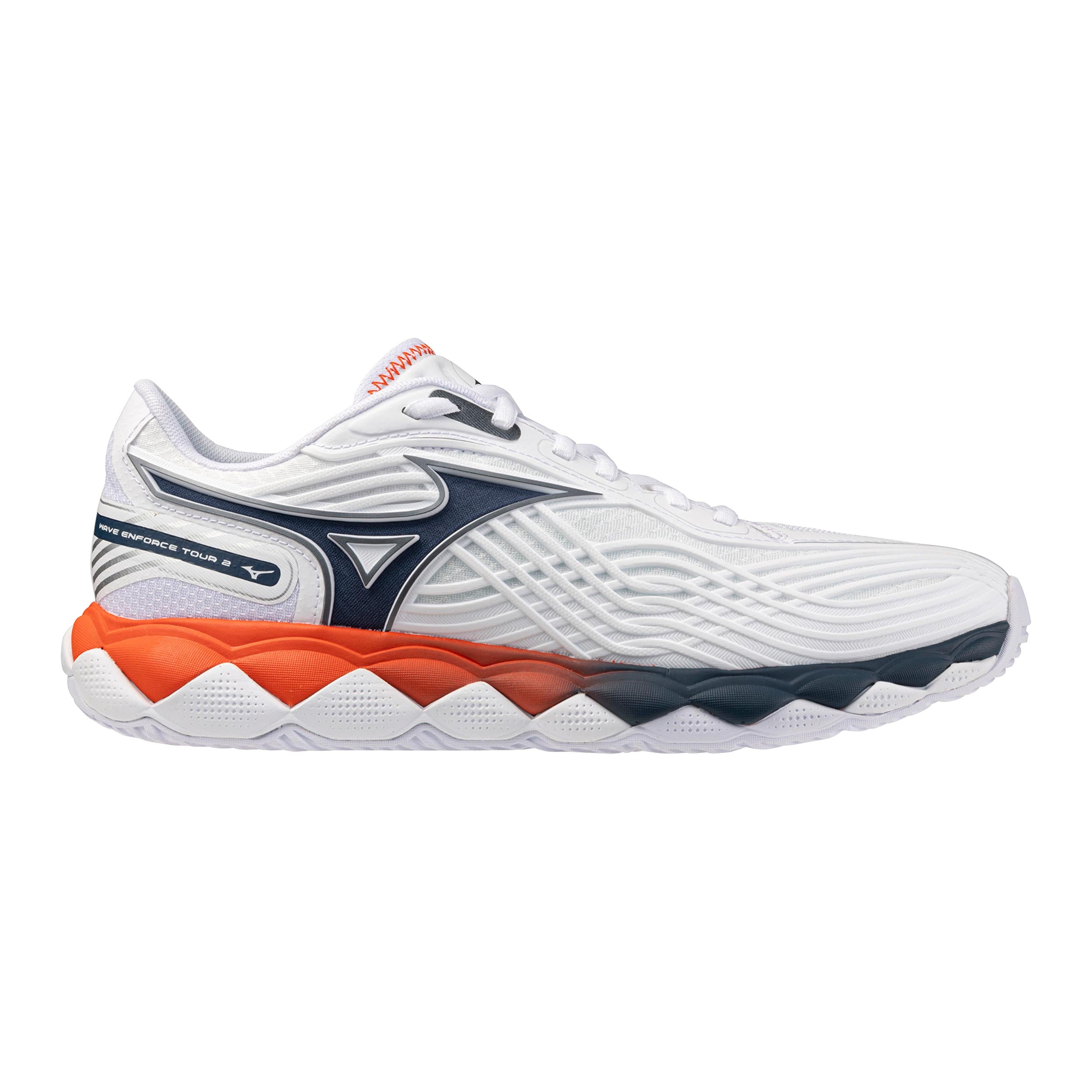 Mizuno Wave Enforce Tour 2 Allroundsko Herrar - vit, blå