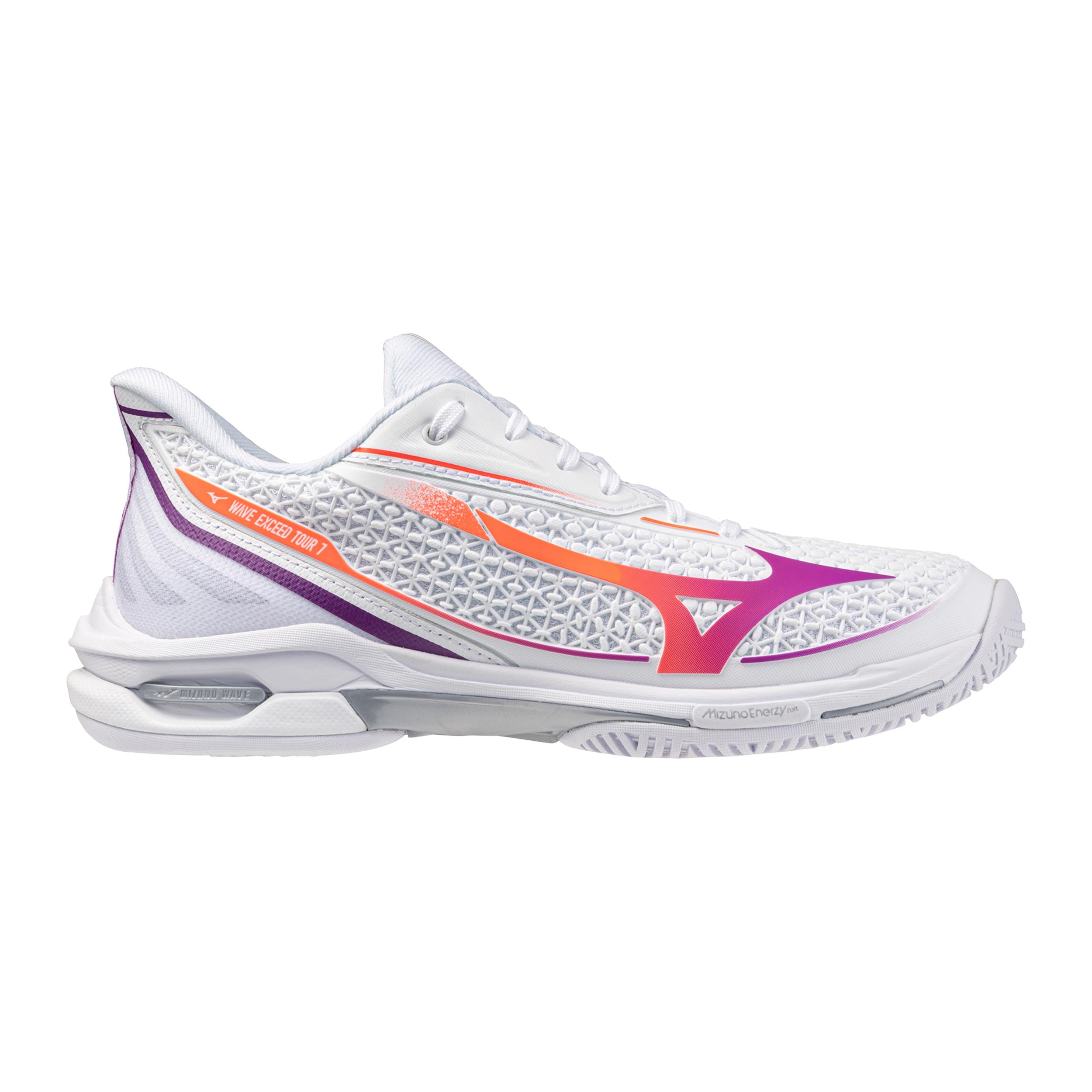 Mizuno Wave Exceed Tour 7 Allroundsko Damer - vit, lila